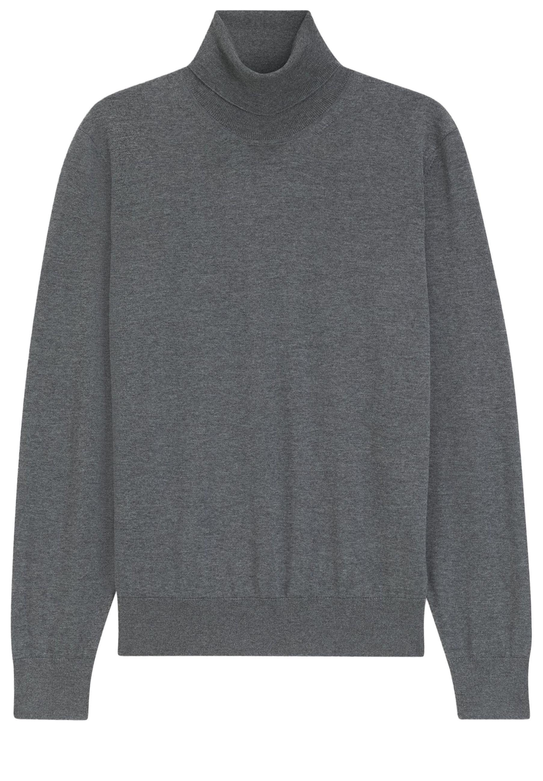 BOSS Strickpullover Musso aus Merinowolle (1-tlg)
