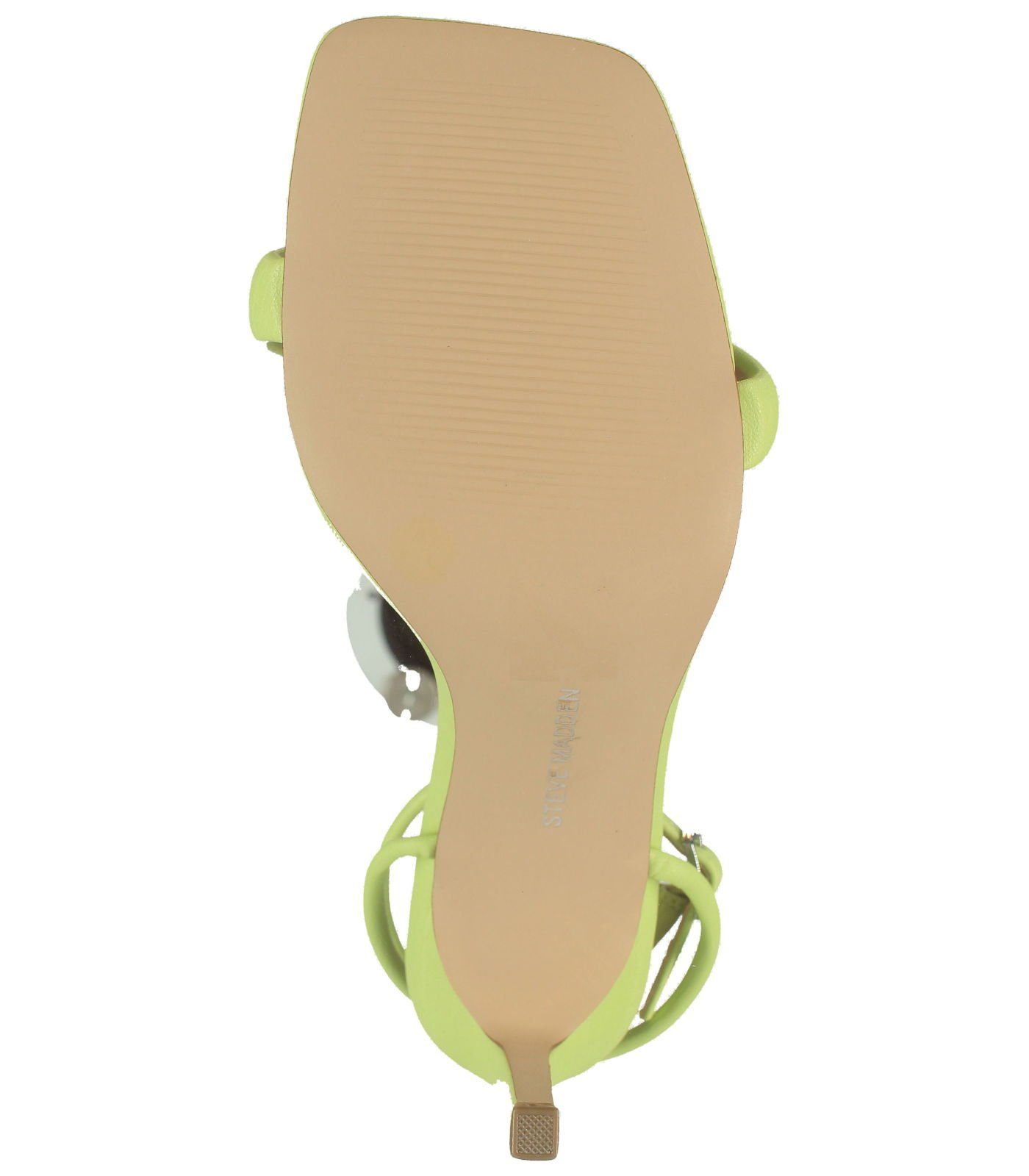 STEVE MADDEN Sandalen Lederimitat High-Heel-Sandalette Lime