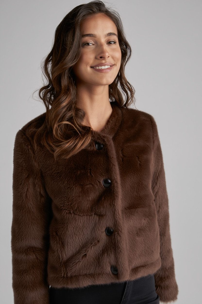 Fellimitatjacke ZHBELARA