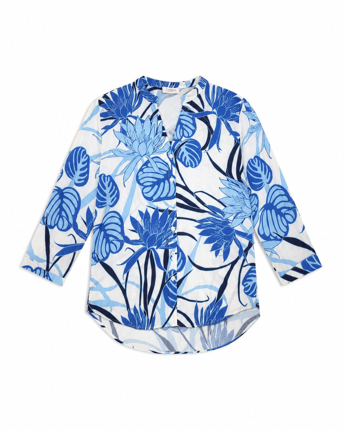 Clarina Langarmbluse Bluse, 3/4 Arm, Druck 227017030