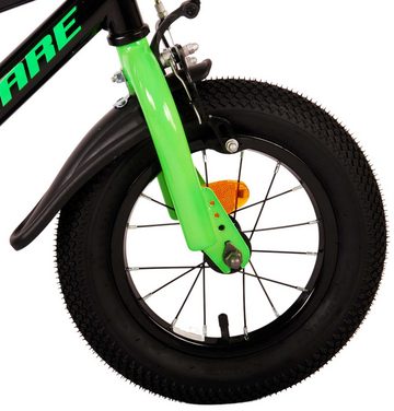 Volare Kinderfahrrad Kinderfahrrad Super GT für Jungen 12 Zoll Kinderrad in Grün Fahrrad
