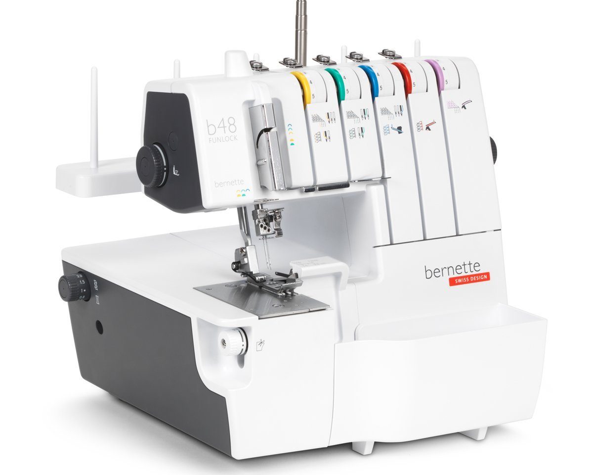 Bernette Nähmaschine Bernette b48 Funlock Kombimaschine