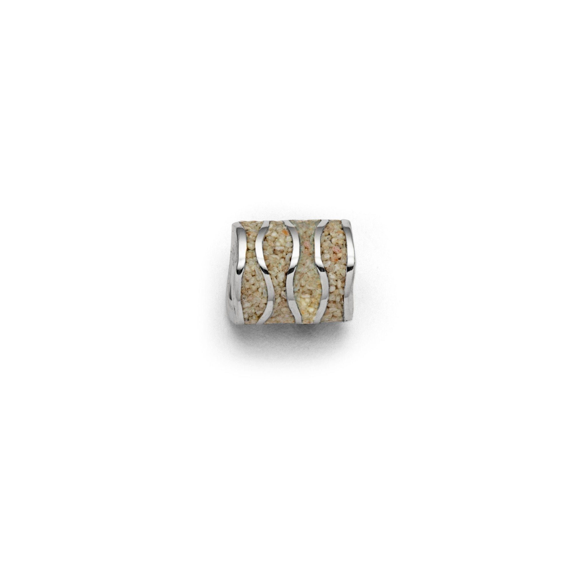 Bead DUR Schmuck: Anhänger "Sandwelle" mit Strandsand P3844