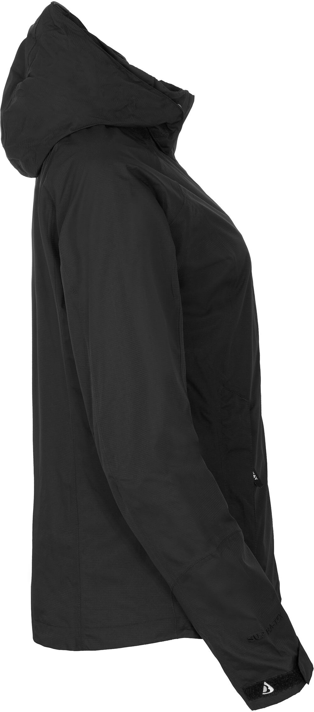 Bergson Regenjacke ROCKRIDER Damen Regenjacke, Netzfutter, 12000 mm Wassersäule, Kurzgrößen, schwa – Bild 4 von 5