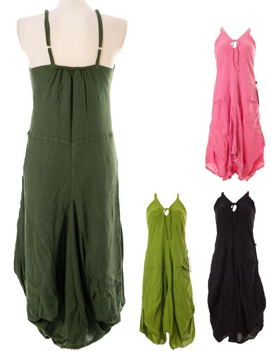Vishes Ballonkleid Lagenlook Ballonkleid mit verstellbaren günstig online kaufen