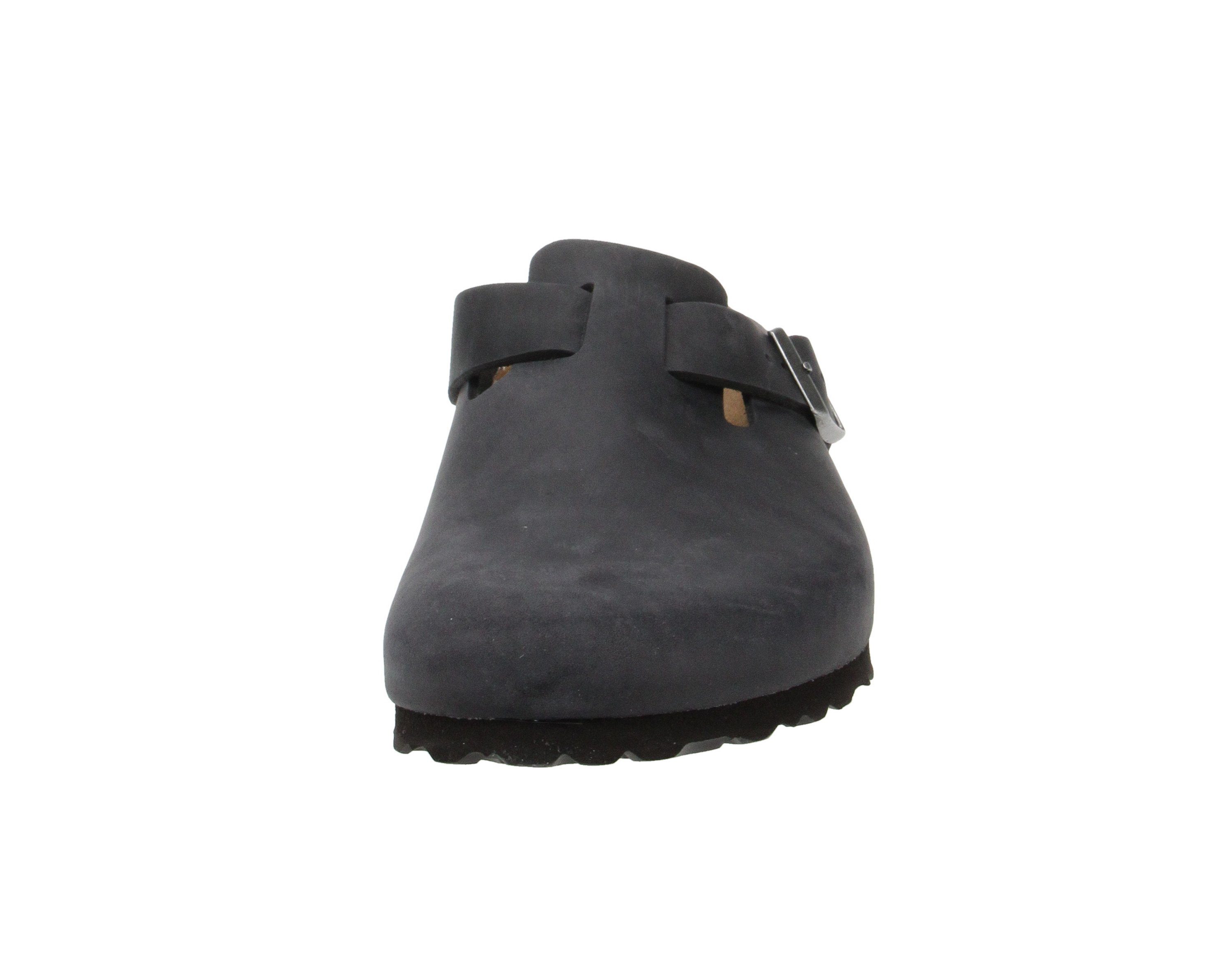 Birkenstock Birkenstock 59461 Boston FL - Herren Schuhe offene Schuhe - Schwarz Hausschuh