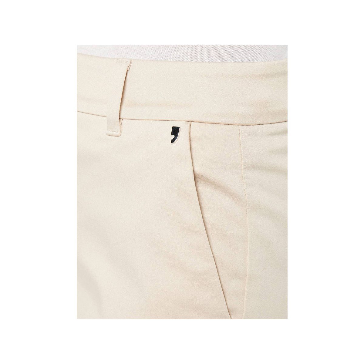 Comma Shorts beige regular braun (1-tlg)