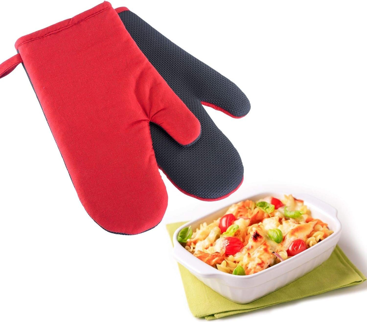 WESTMARK Topfhandschuhe 2 Küchen-/Ofenhandschuhe, Einheitsgröße, Länge: günstig online kaufen