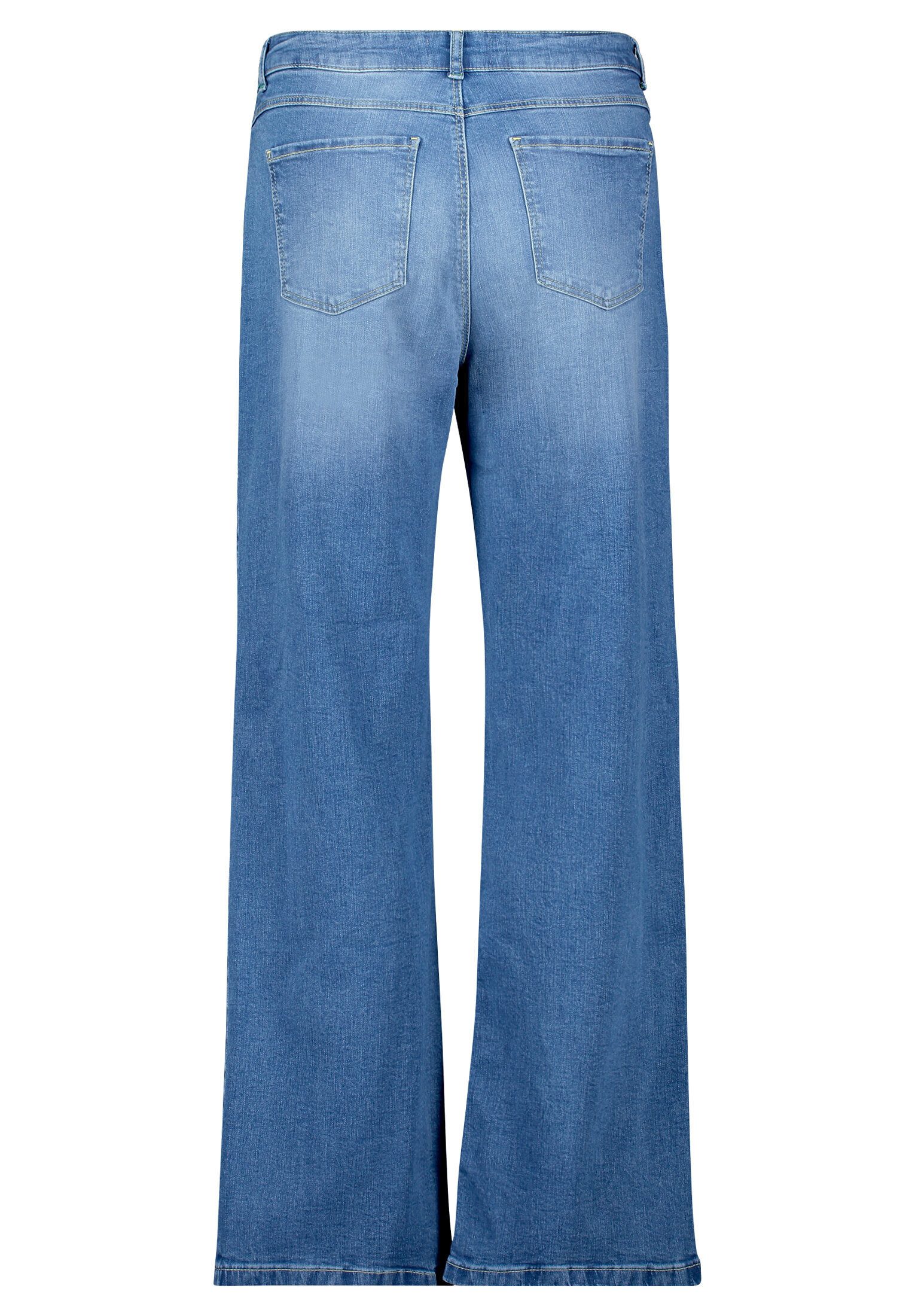 Cartoon Stretch-Jeans Damen mit Eingrifftaschen