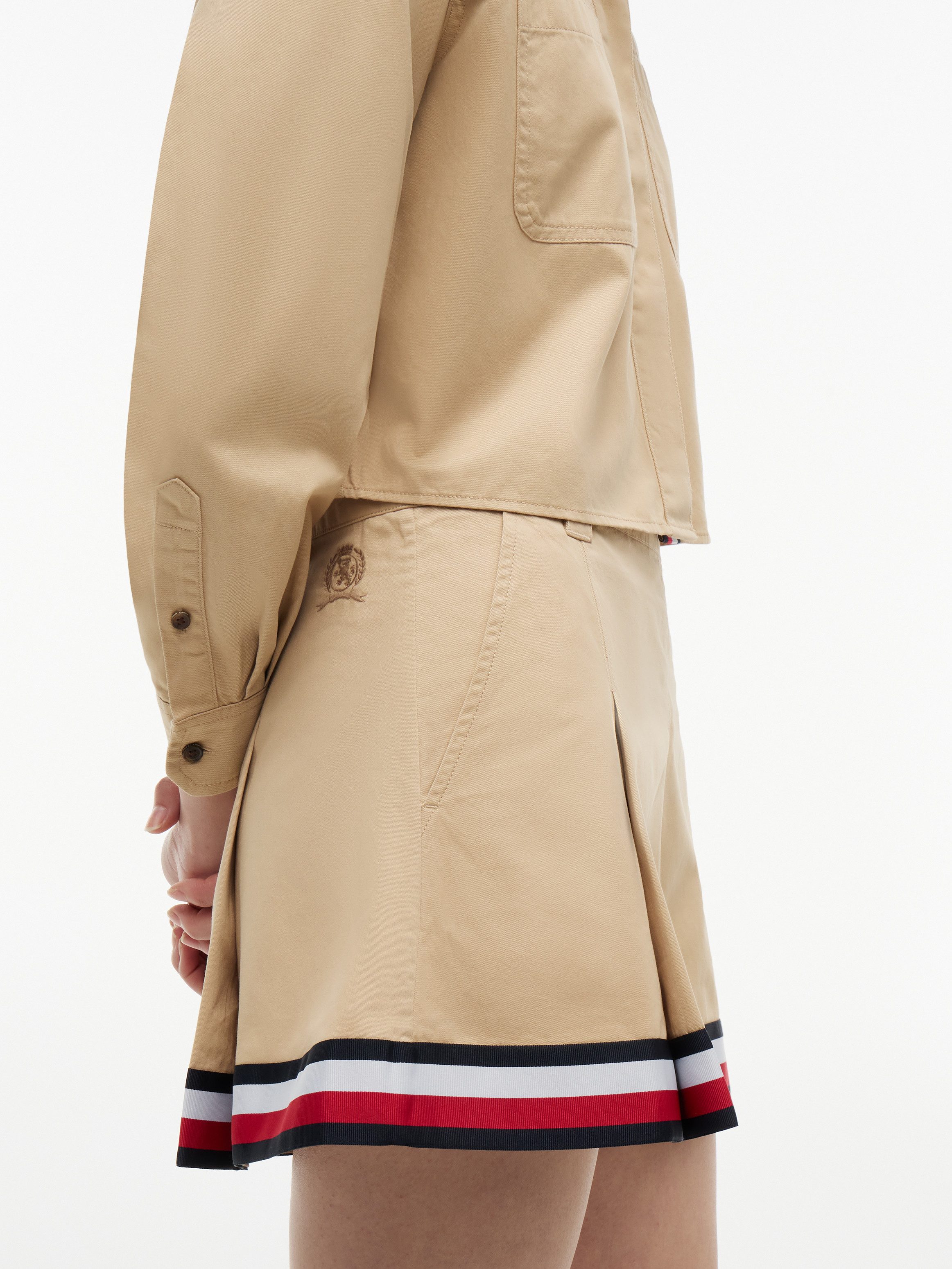 Tommy Jeans Minirock TJW RWB TAPE MINI SKIRT Baumwolle