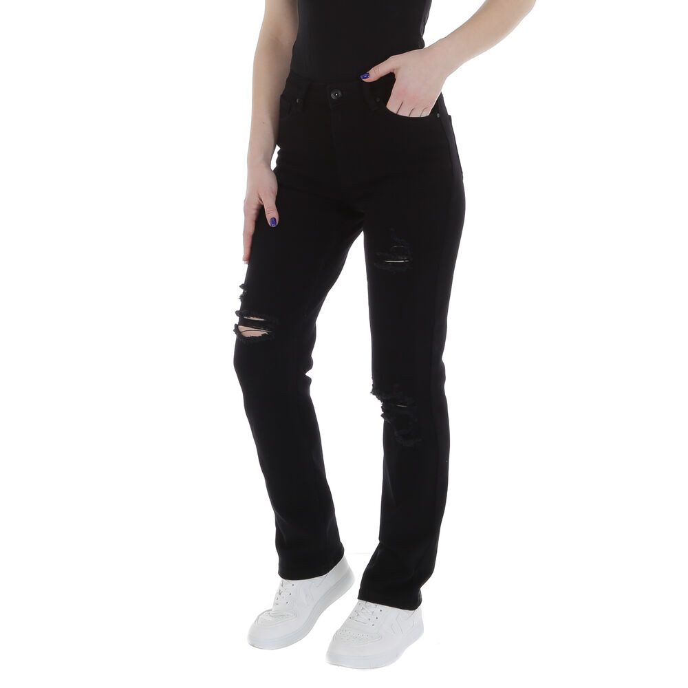 Ital-Design Destroyed-Jeans Damen Freizeit (85989830) Destroyed-Look günstig online kaufen