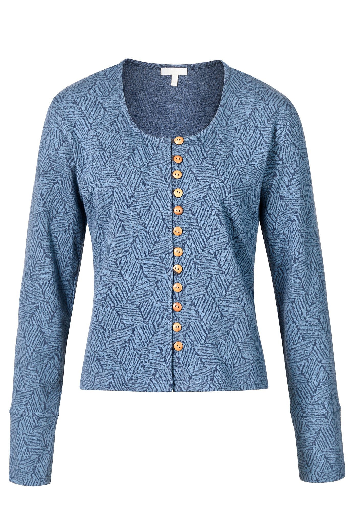 Himalaya Clothing Cardigan Elegante Damen Jerseyjacke mit Jacquard-Muster a günstig online kaufen