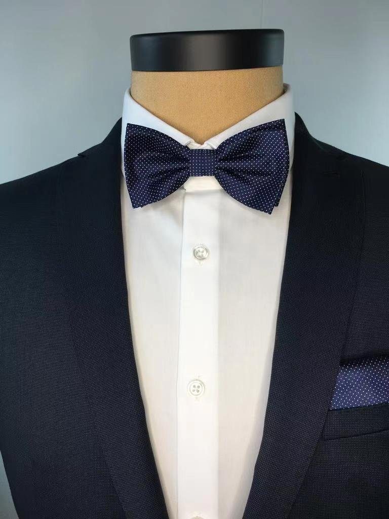 Seidenfalter Fliege Seidenfalter Picoté Fliege Seidenfalter Fliege im edlen Picoté Design