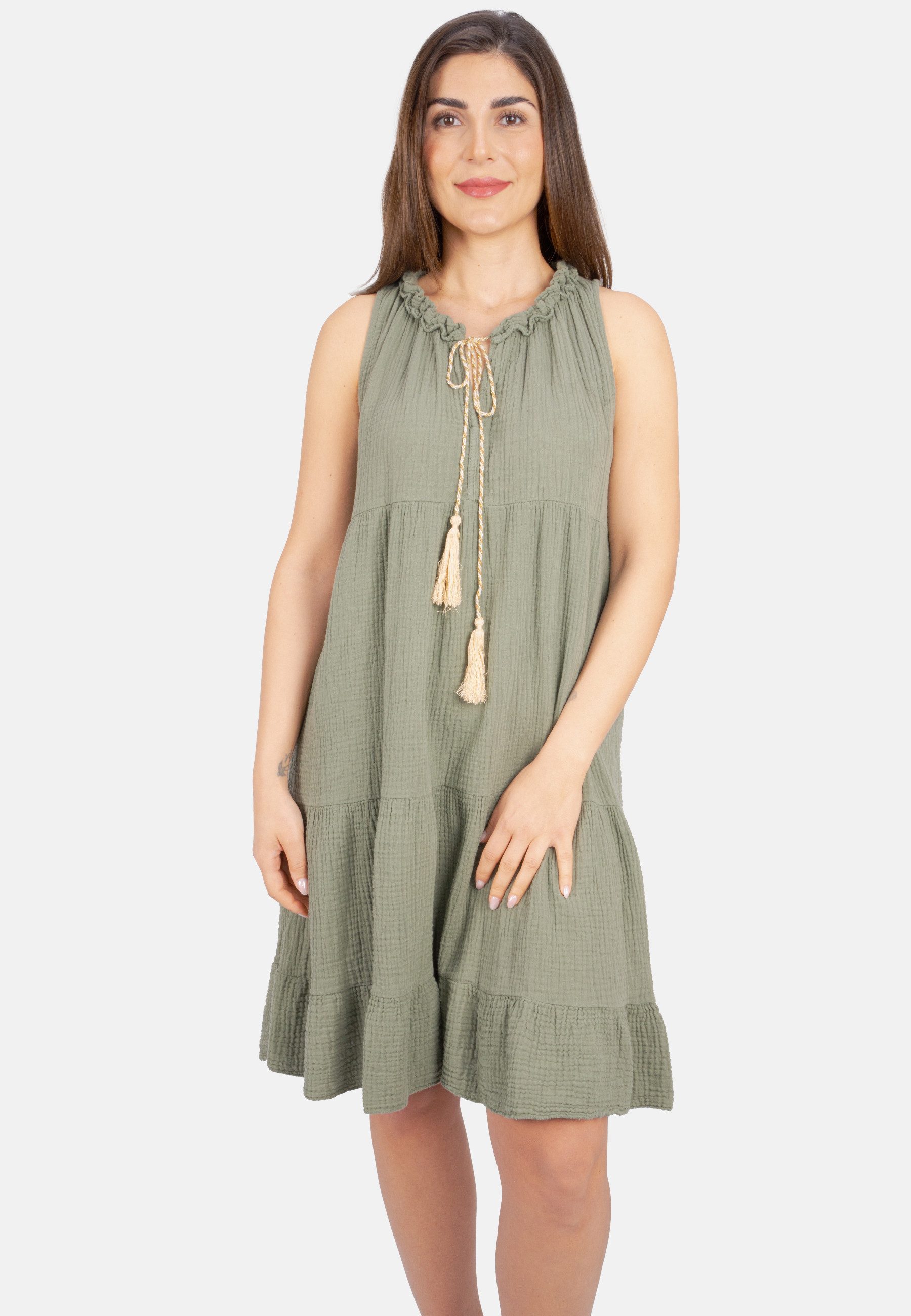 Seasons of April Blusenkleid BUKI MUSSELIN günstig online kaufen