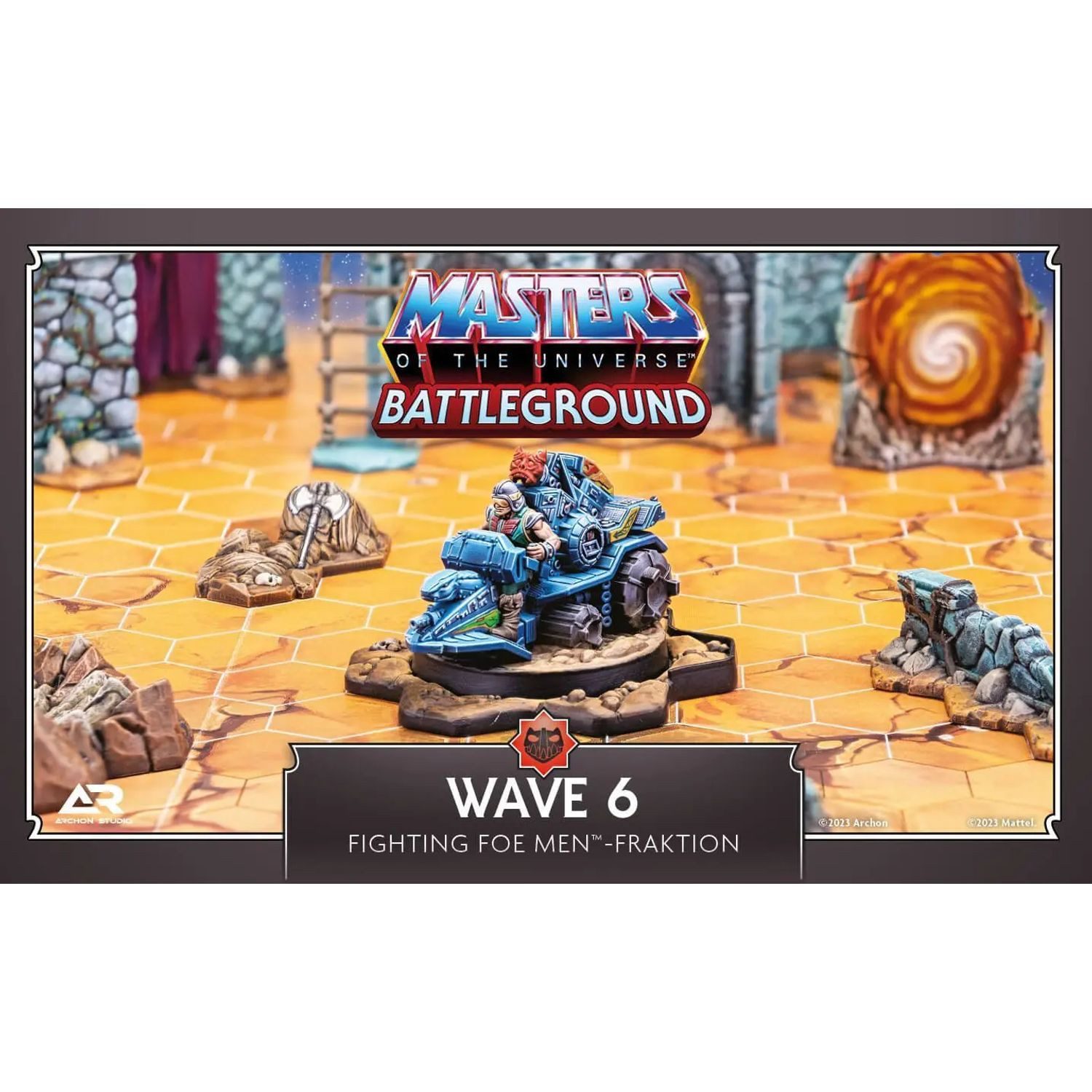 Archon Studio Masters of the Universe Battleground - Wave 6 Fighting Foe Men Faction