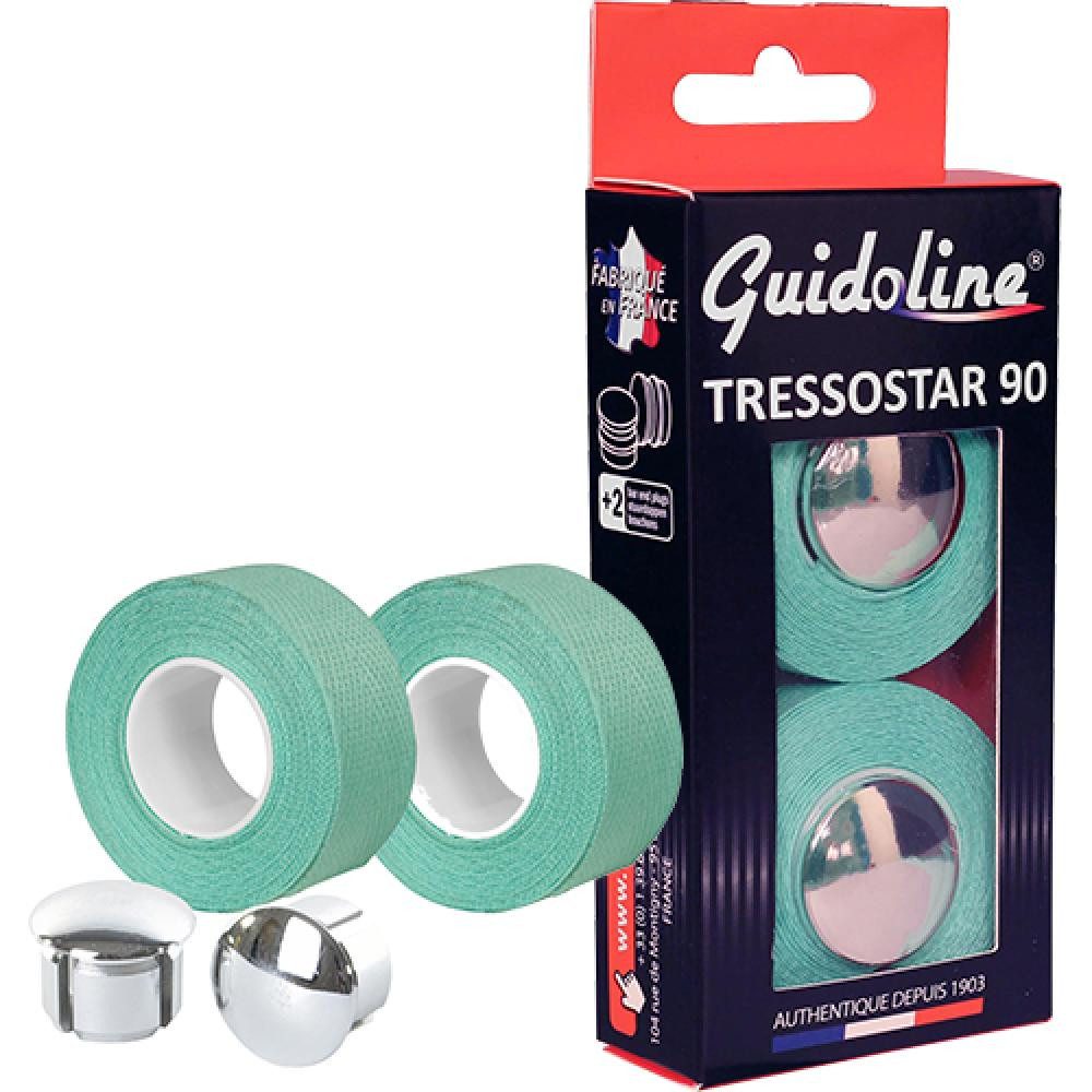 Velox Fahrradlenker Velox Lenkerband TRESSOSTAR 90 Karton mit Stopfen Baumwolle bianchi-gr