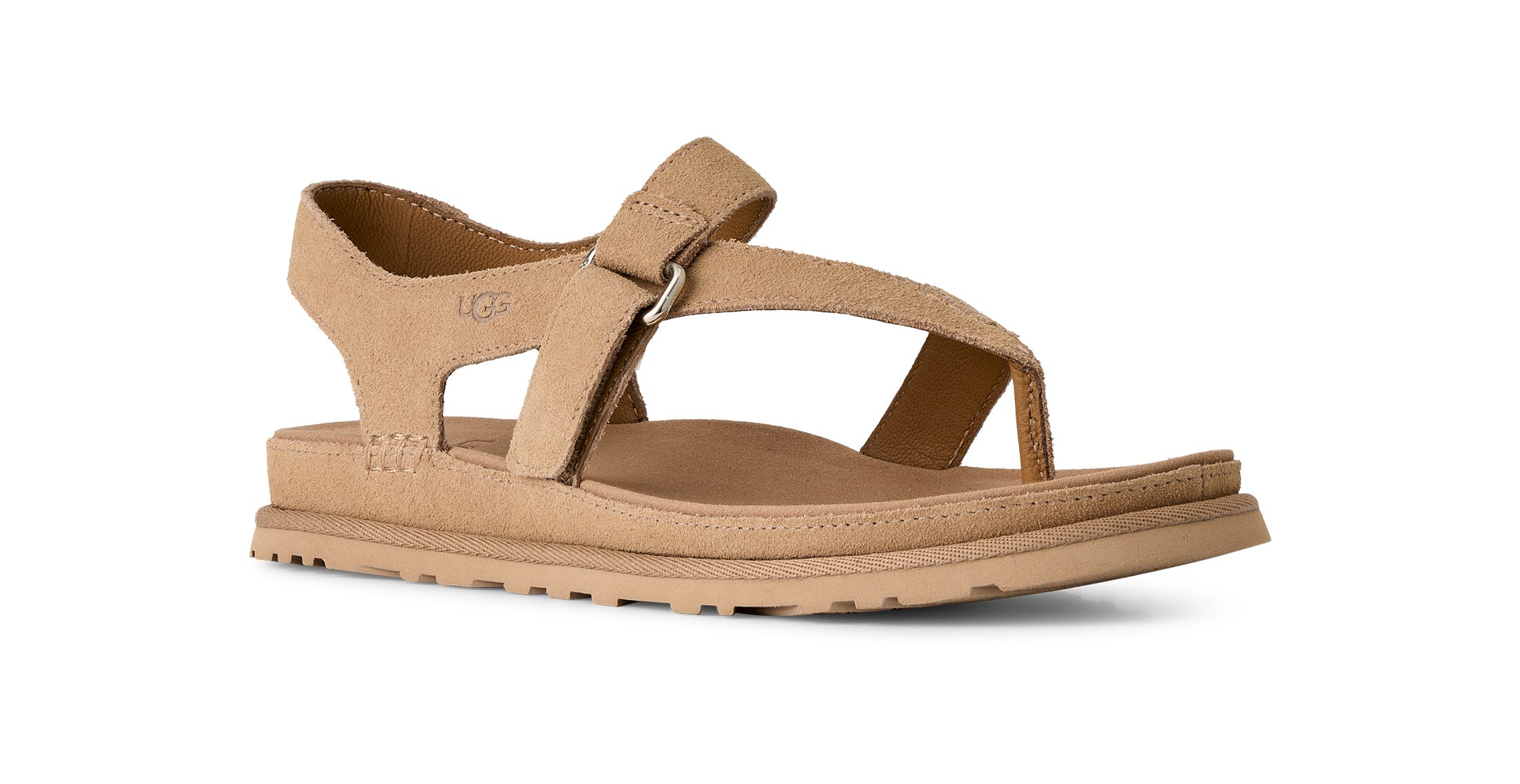 UGG GOLDENGAZE TOE POST Sandale Mule, Sabot, Fußbett mit Memory-Schaum