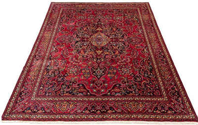 Orientteppich Perser - Classic - 383 x 312 cm - rot, morgenland, rechteckig, Höhe: 10 mm, Wohnzimmer, Handgeknüpft, Einzelstück mit Zertifikat
