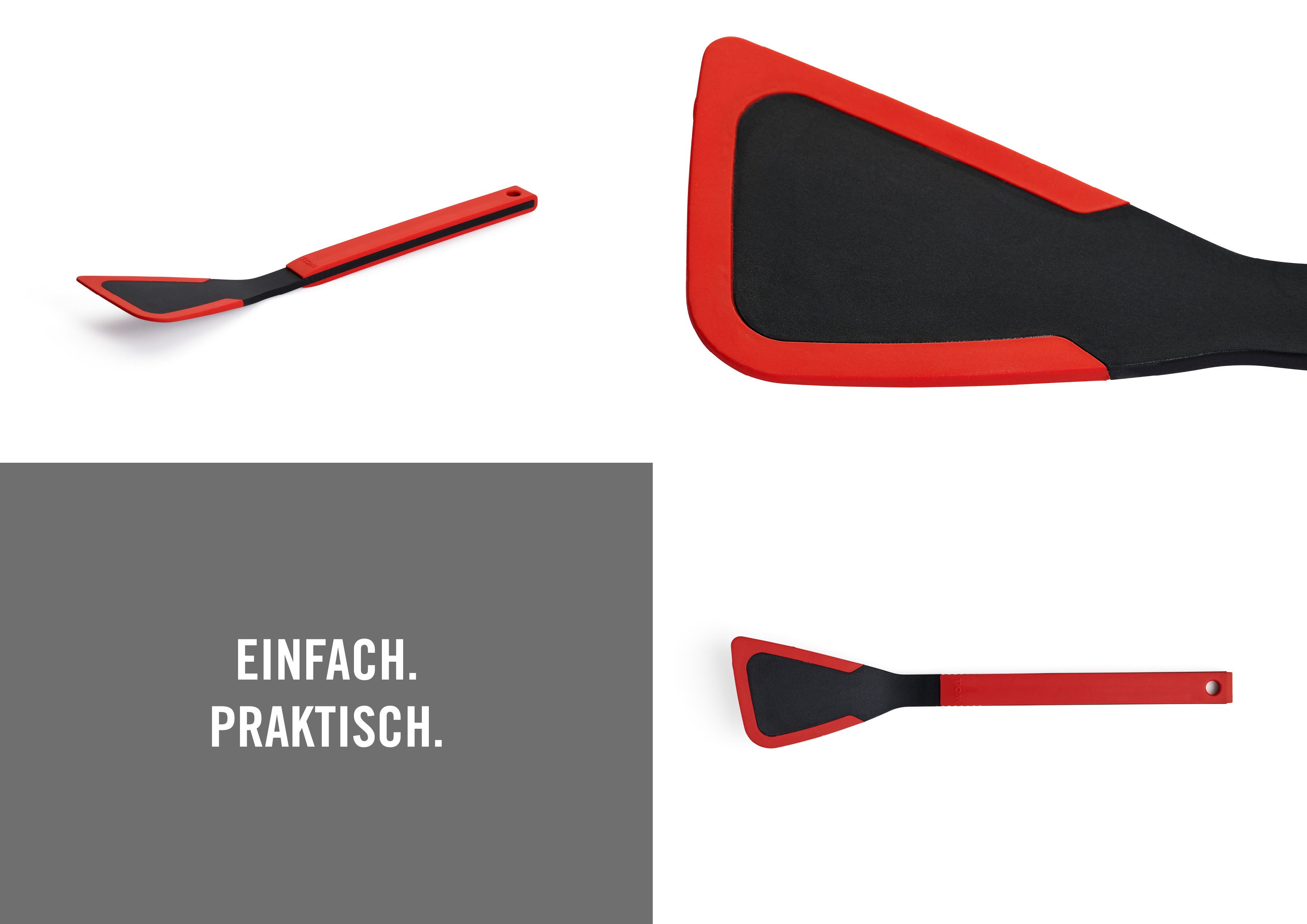 WOLL Pfannenwender Cook it, aus hochwertigem Kunststoff und Silikon