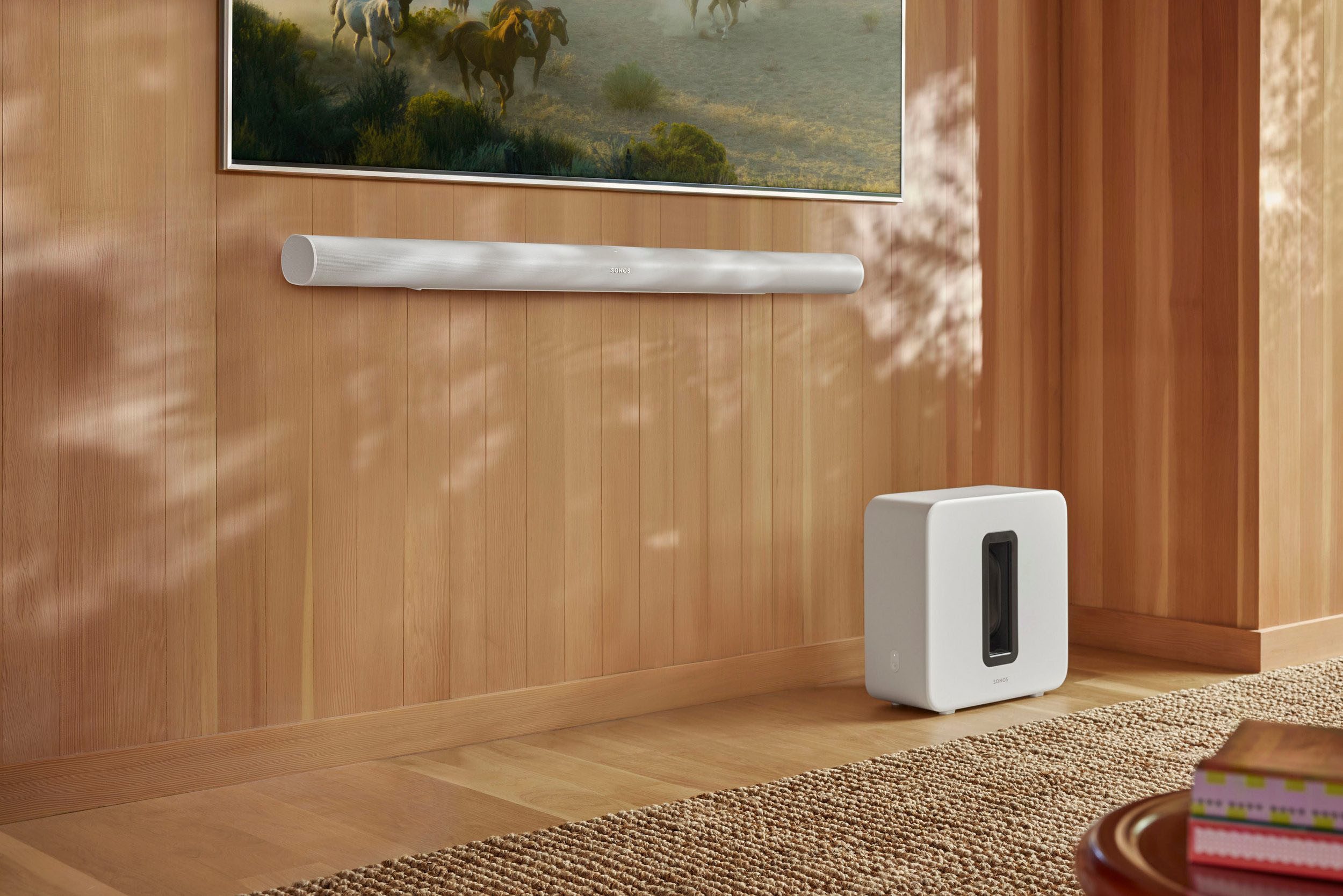 Sonos Heimkinosystem Set: Arc Ultra + Sub G4 (80 W, Bluetooth, LAN (Ethernet), WLAN)