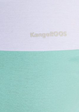 KangaROOS Longsleeve im trendingen Colourblocking-Mix