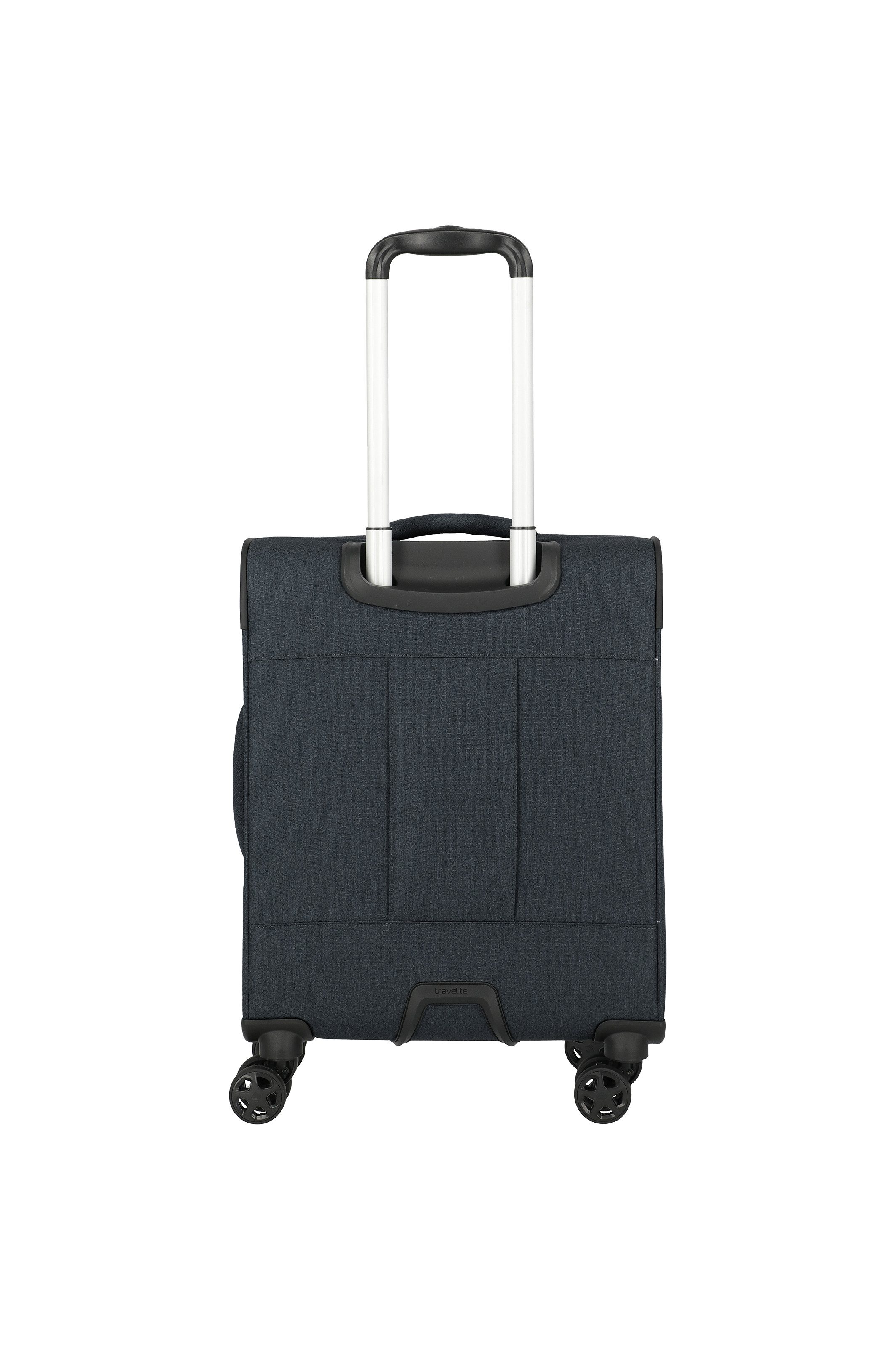 travelite Handgepäckkoffer KICK OFF Reisekoffer, 4 Rollen, 4 Doppelrollen, Außentaschen und Packgurte – leicht und robust – Bild 5 von 5