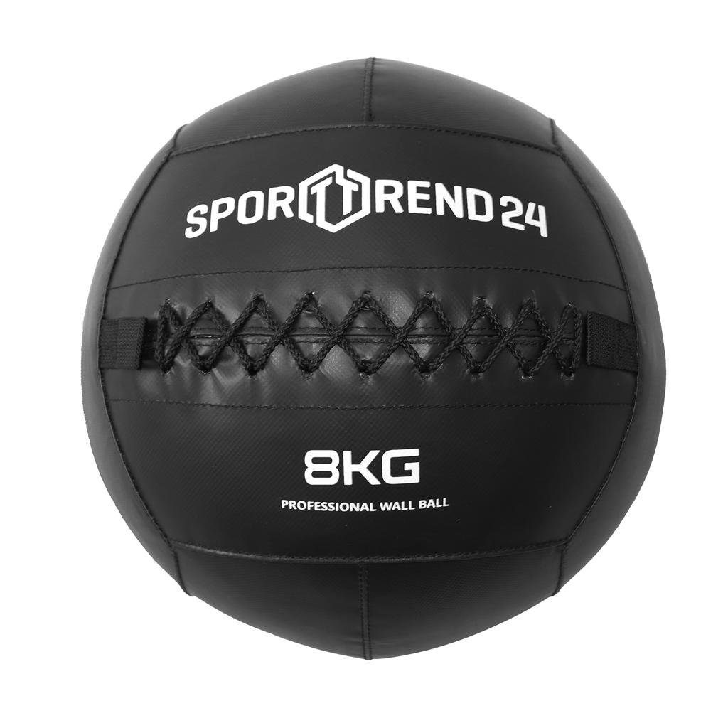 Sporttrend 24 Medizinball Wall Ball 8kg, Slamball Wallball Gewichtsball Gewichtball Fitnessball Sportball Trainingsball