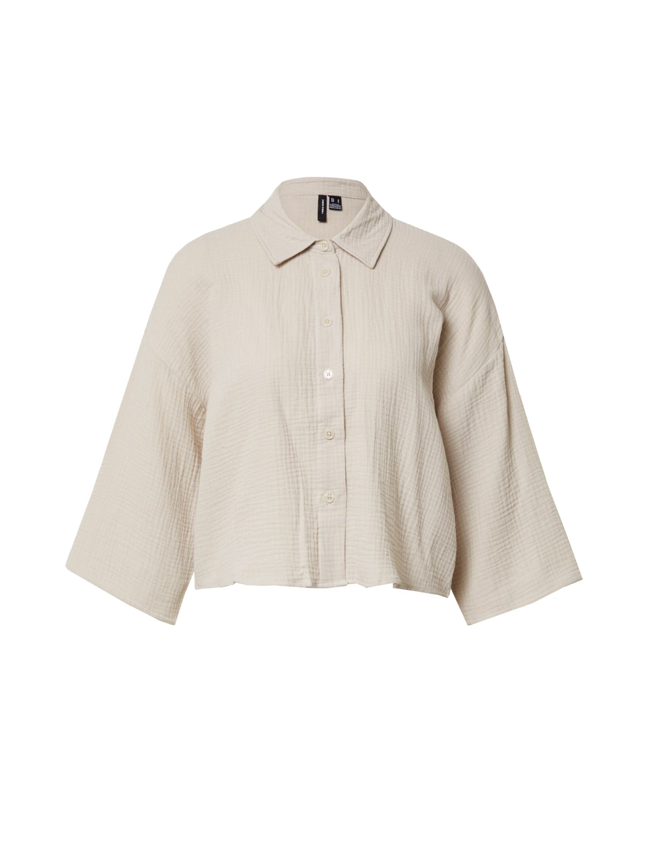 Hemdbluse VMNATALI CROP SHIRT WVN NOOS