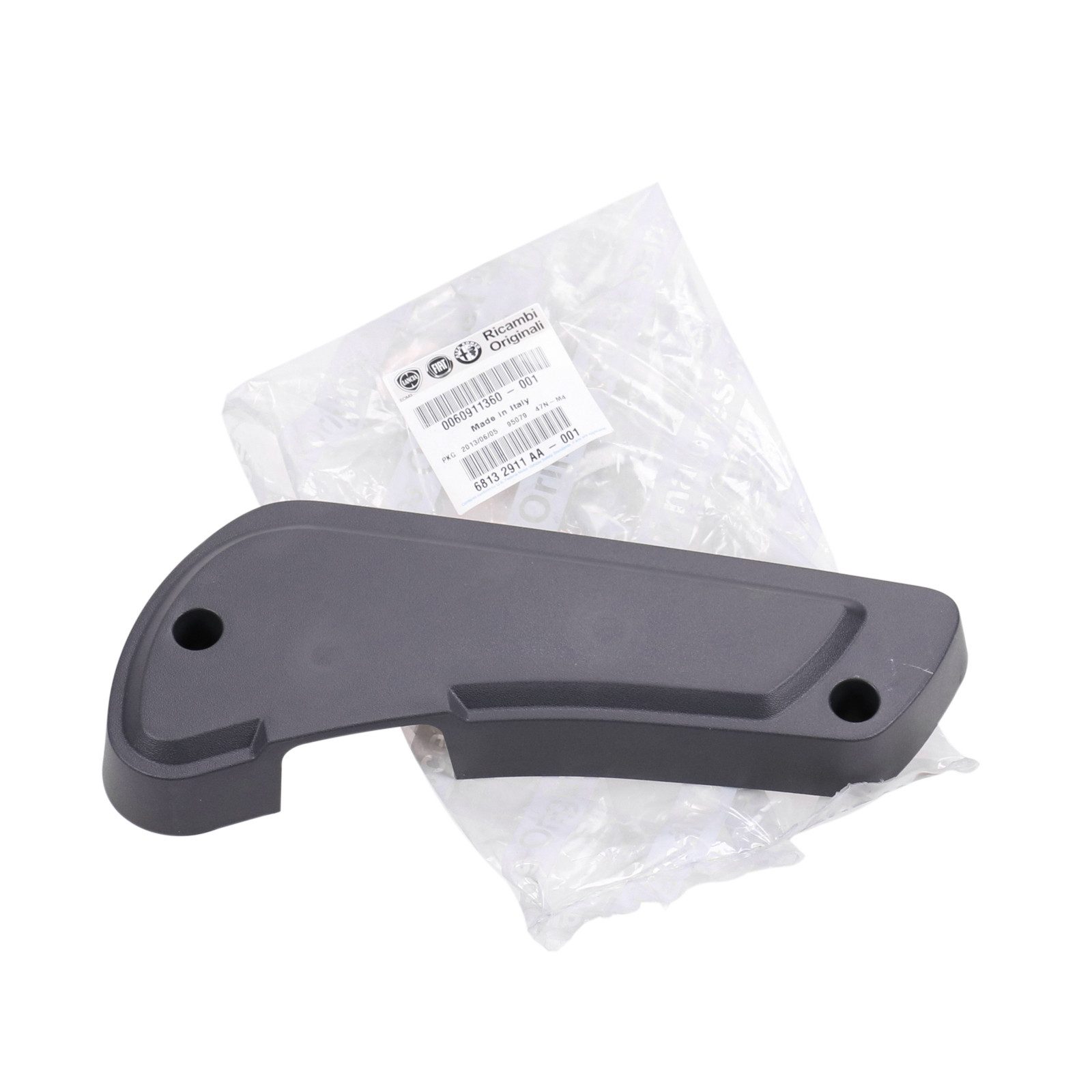 FIAT Autositzschutz Original Sitzschienen Verkleidung oben links Beifahrersitz 60911360, 1-tlg.