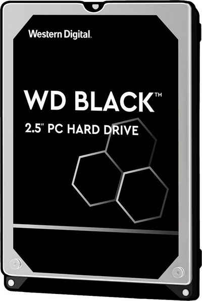 Western Digital WD Black Mobile 1TB HDD-Festplatte (1 TB) 2,5", Bulk