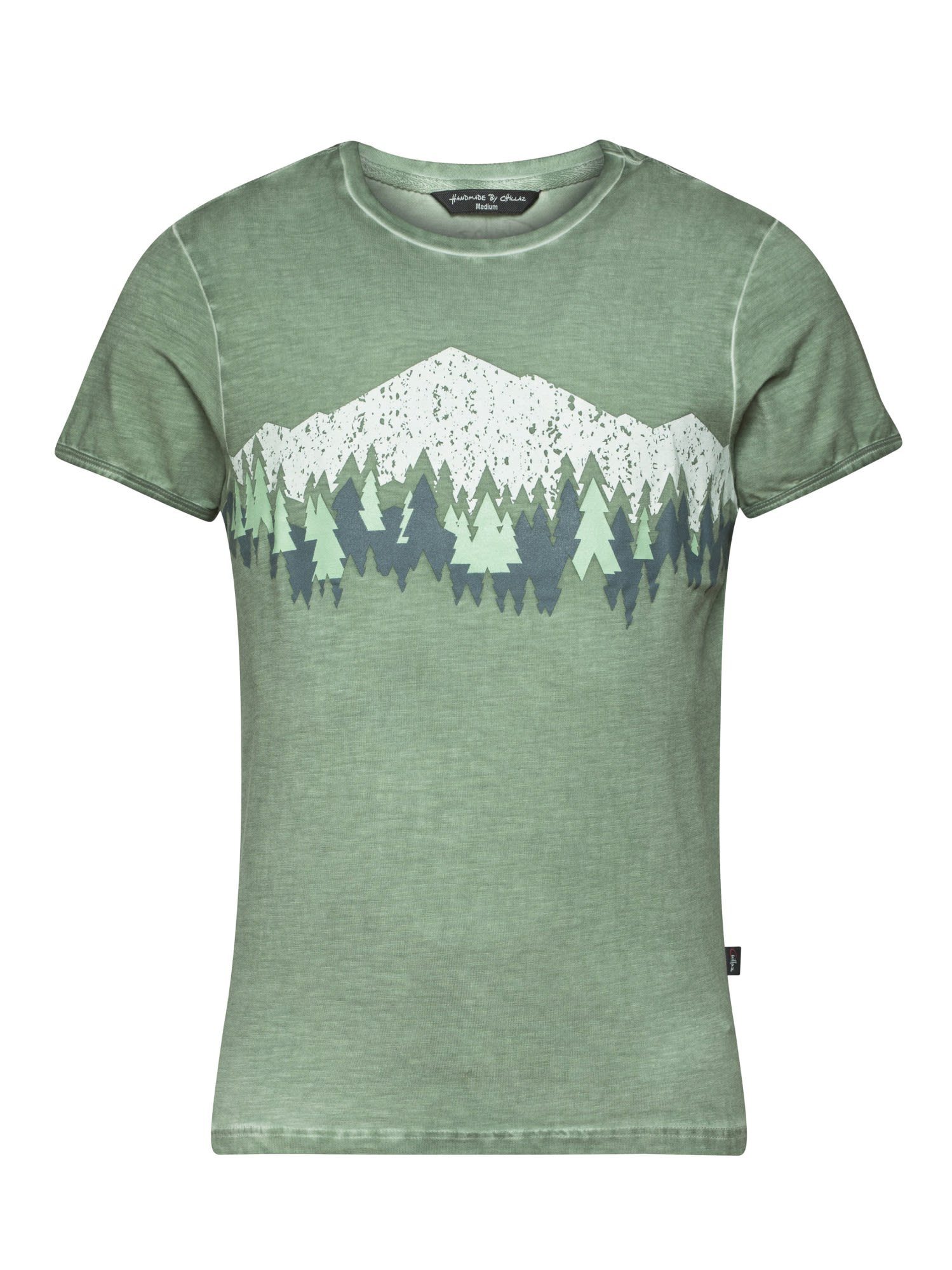 Mountains T-shirt M Chillaz T-Shirt Woods Chillaz Herren And