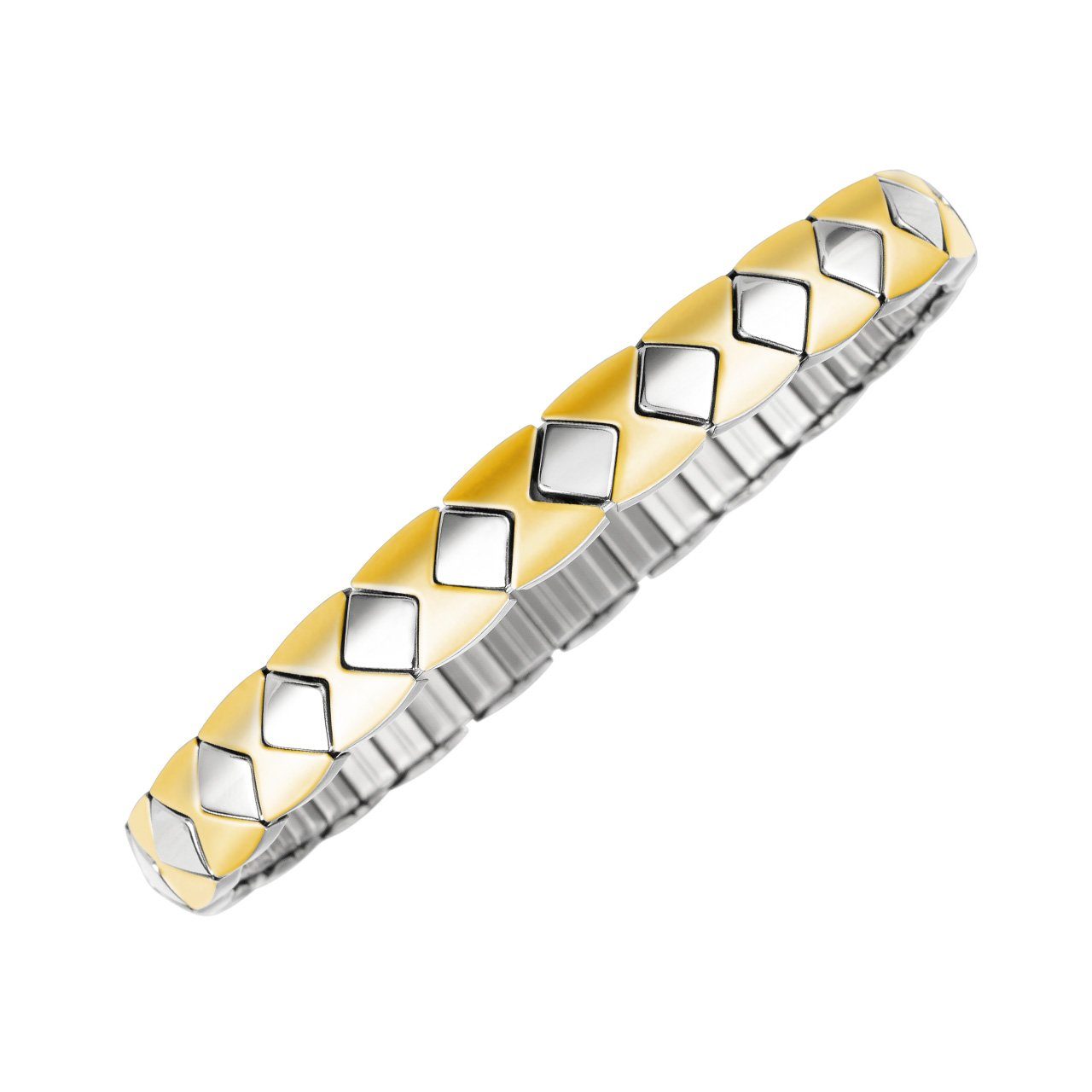 MAGNETIX WELLNESS Edelstahlarmband Flexi Magnet-Armband Carré günstig online kaufen