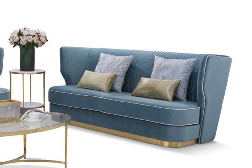 JVmoebel Sofa, Sofa 3 Sofa Neu Luxus Sitzer Designer Luxus Couch Stoffsofas