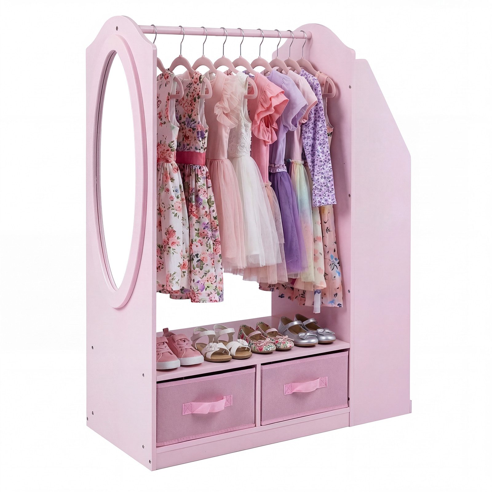 COSTWAY Kinderkleiderschrank