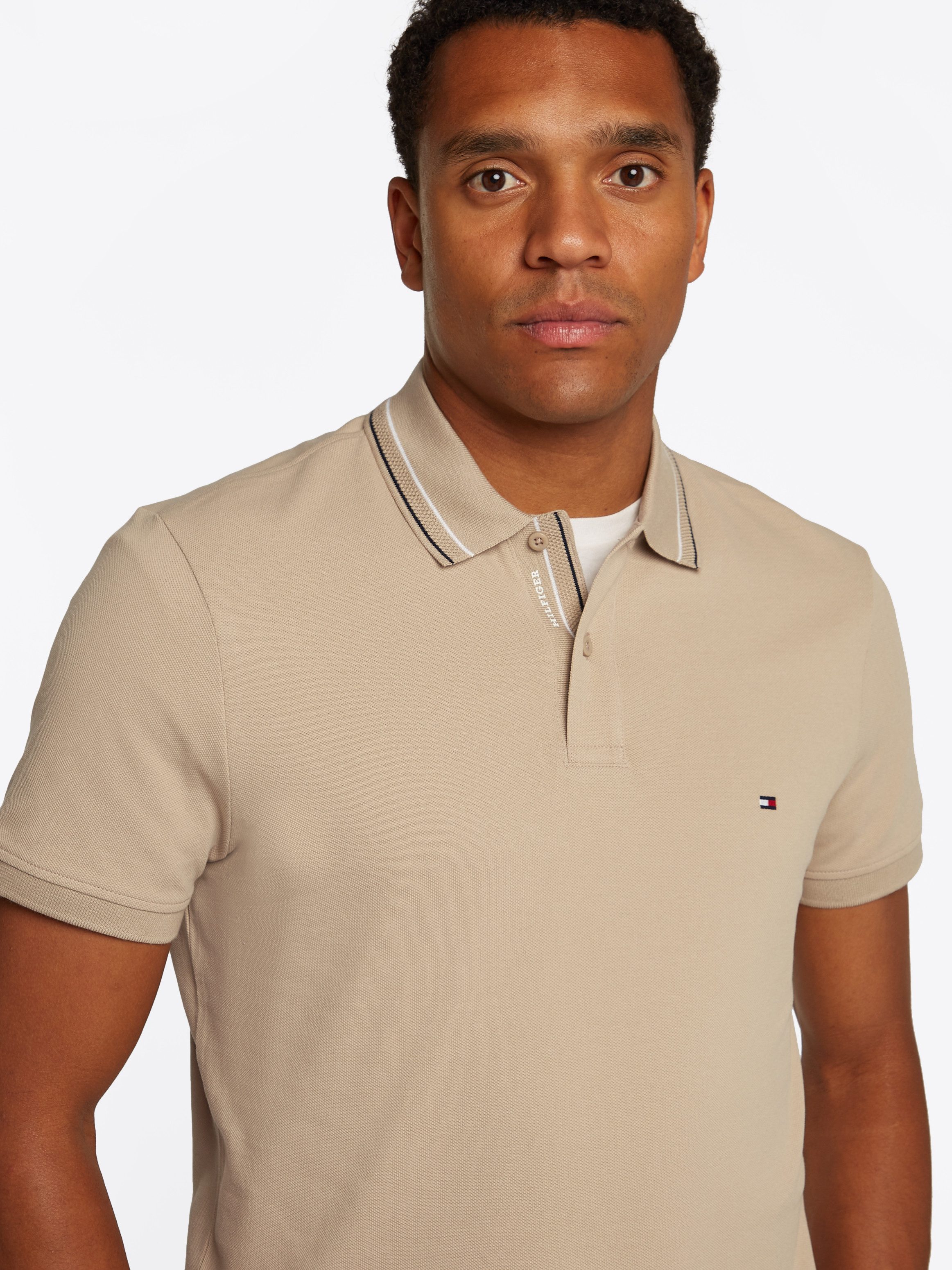 Tommy Hilfiger Poloshirt PLACKET INTEREST REG günstig online kaufen