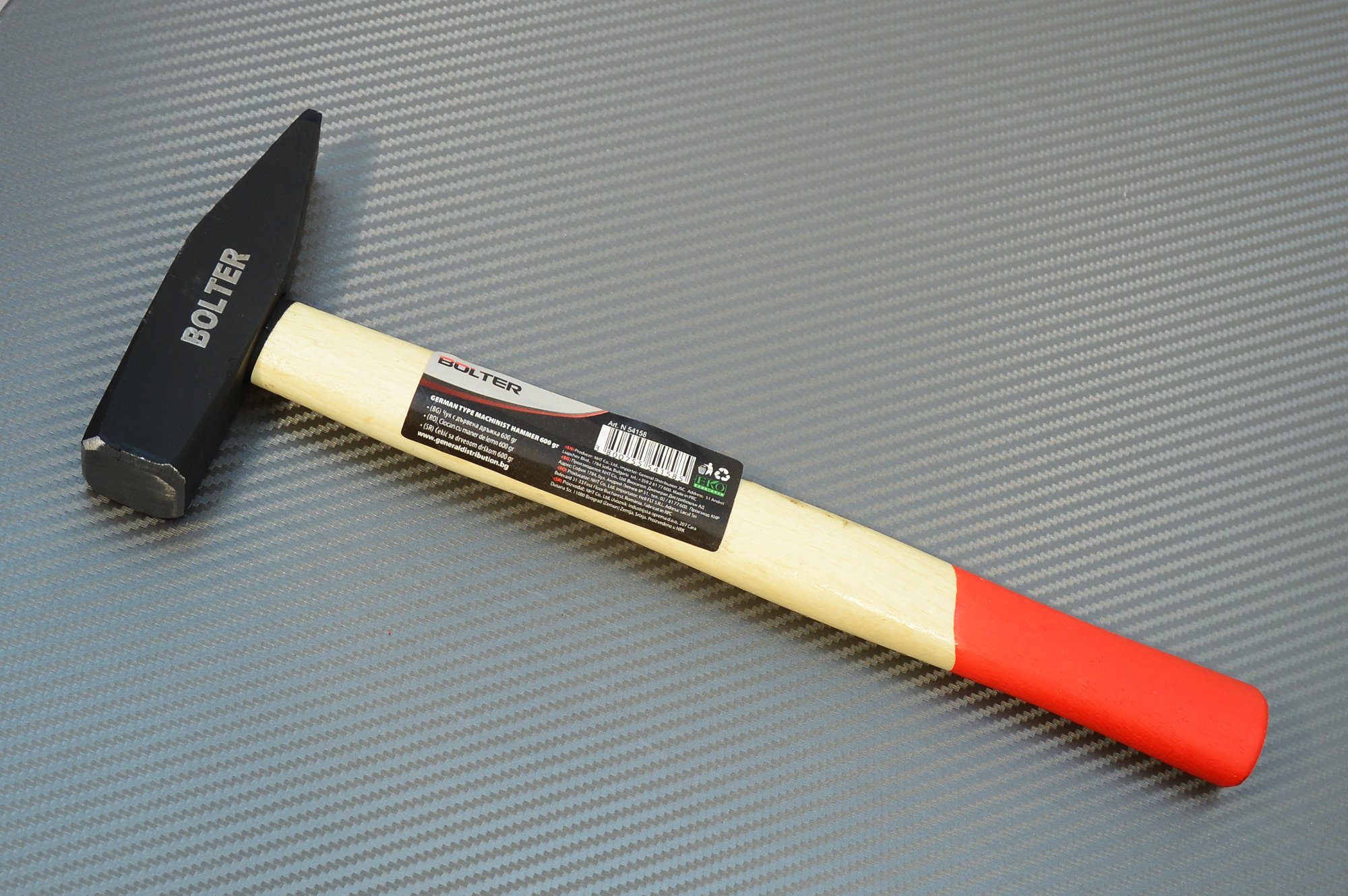 Bolter Hammer Schlosserhammer mit Holzstiel günstig online kaufen