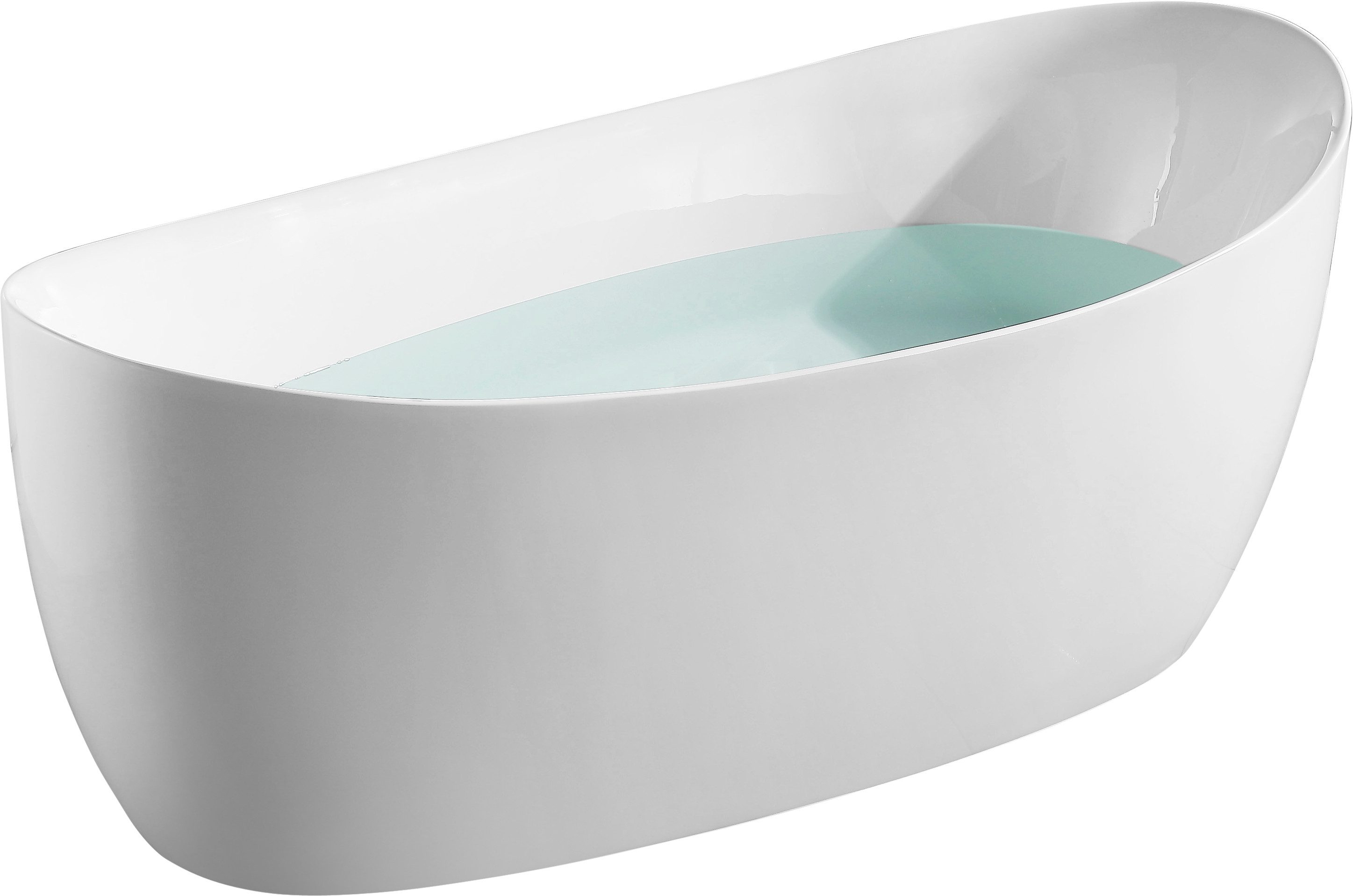 Xlmoebel Badewanne Freistehende Acryl-Badewanne mit elegantem Design und hoher Qualität, (1-tlg), Hergestellt in Europa