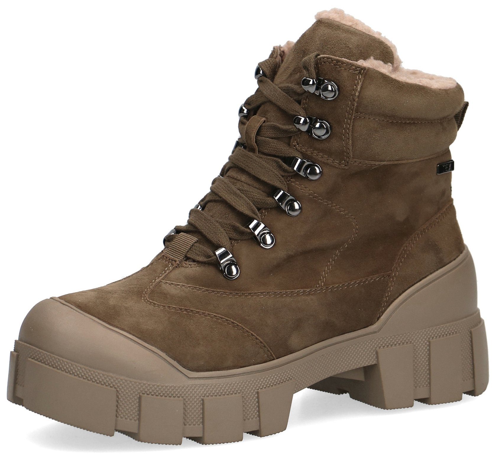 Caprice 9-26213-29 741 Khaki Suede Stiefelette