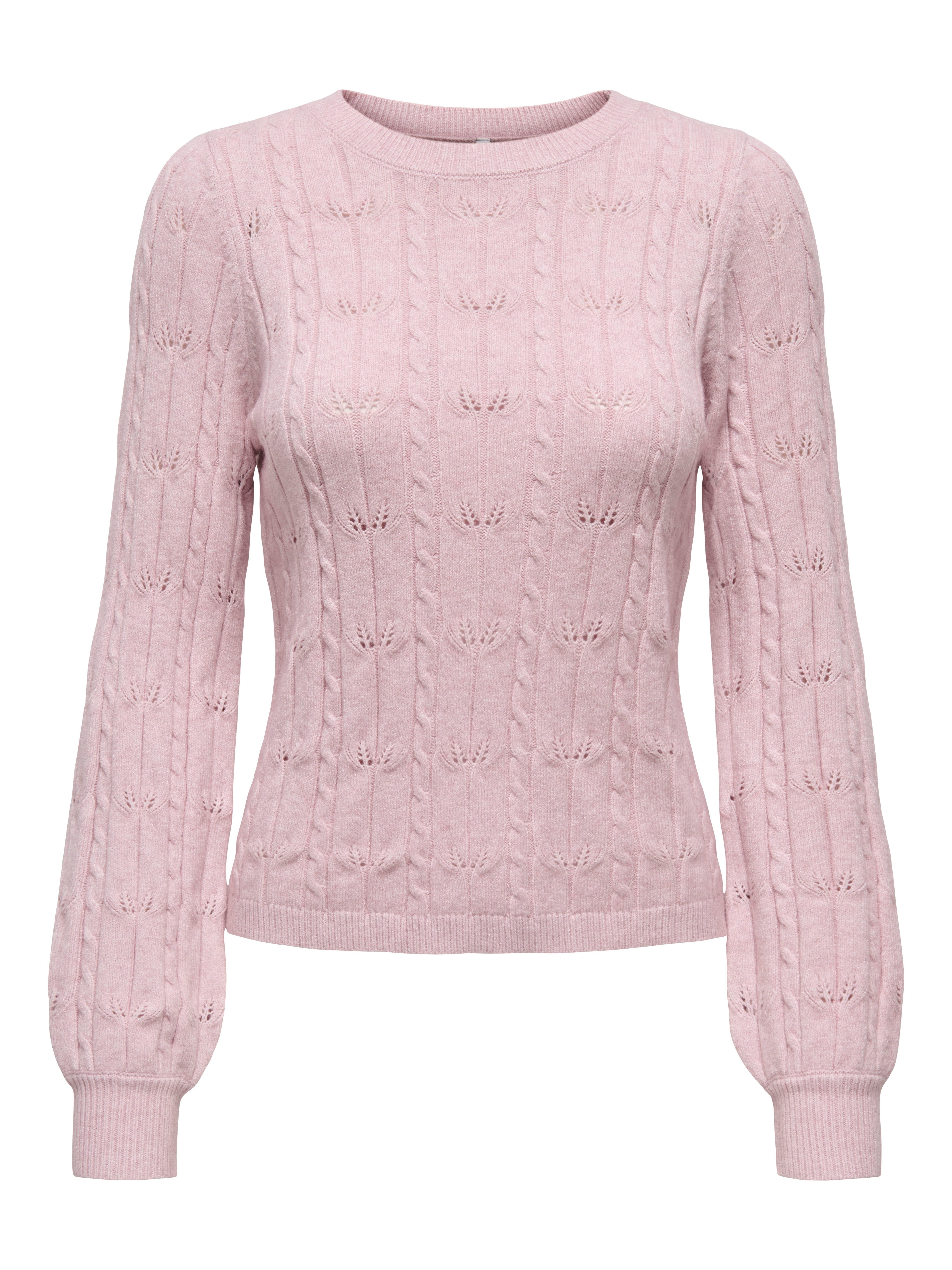 ONLY Strickpullover ONLKATIA LS STRUCTURE O-NECK PULL CC KNT günstig online kaufen