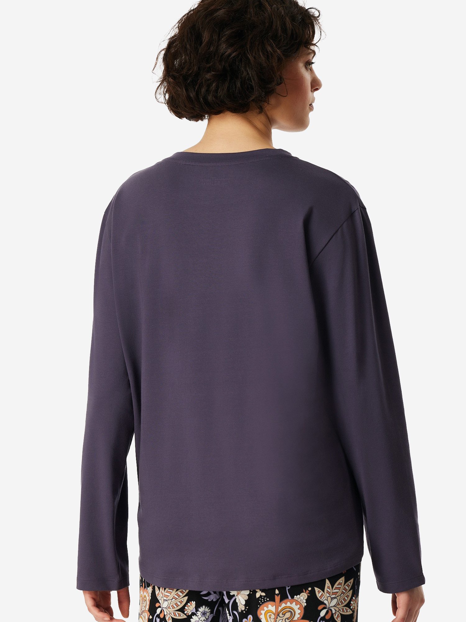 Schiesser Pyjamaoberteil Mix & Relax schlaf-oberteil nachthemd sleepshirt