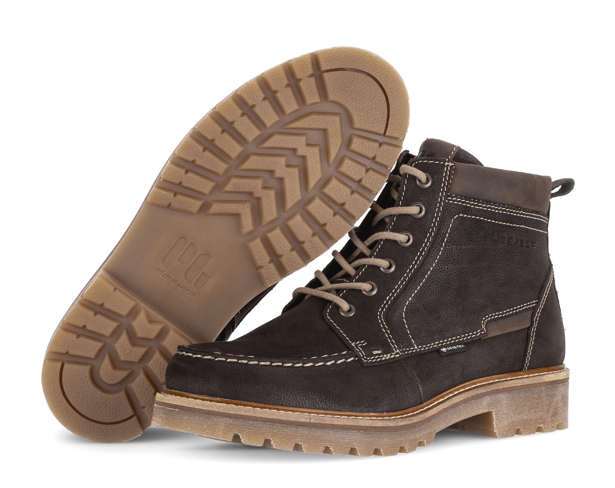 Pius Gabor Schnürboots, Herbstboots, Outdoorschuh mit Innenreißverschluss, G-Weite