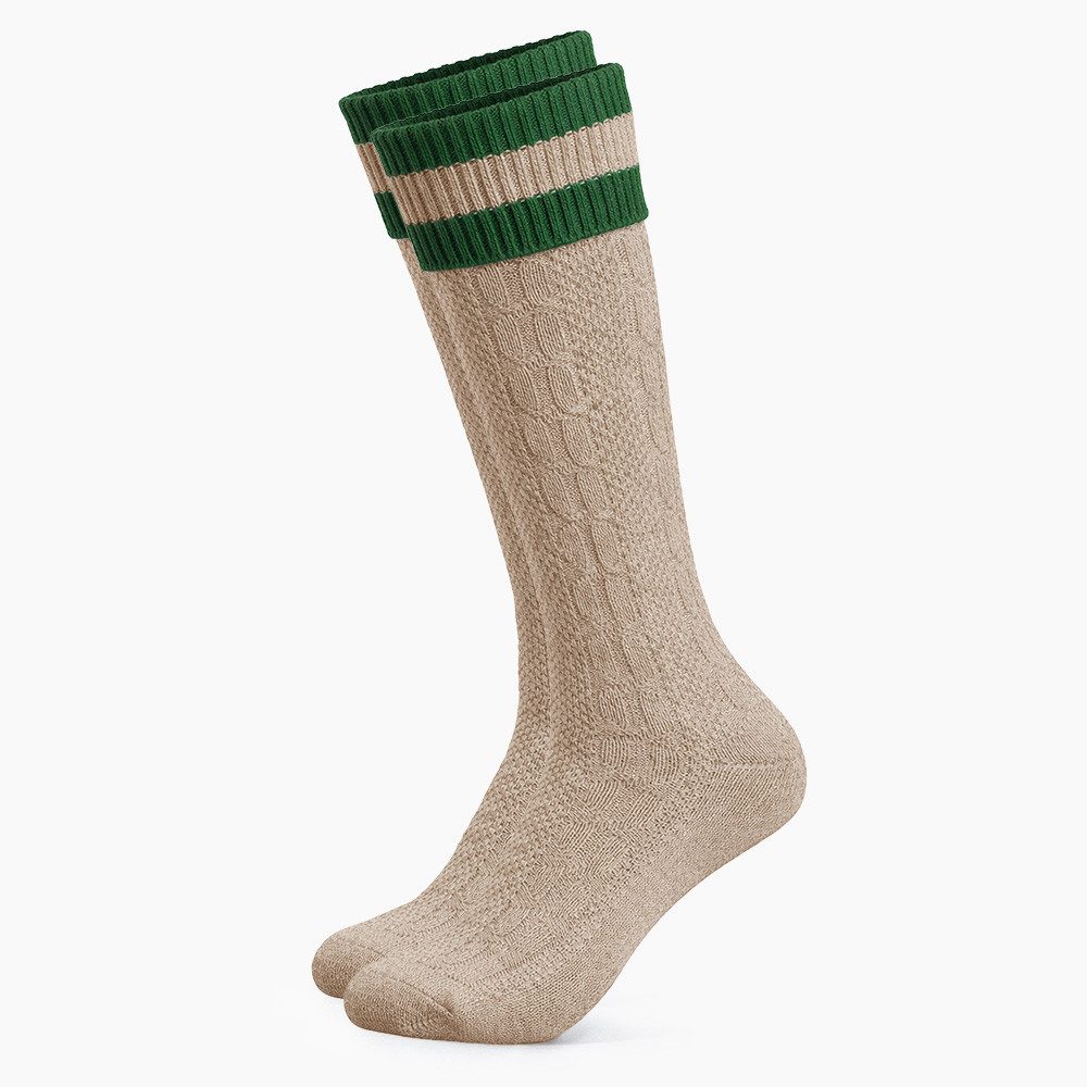 HerzSticht Trachtensocken Herren Lange Trachtensocken (Modell: Wiesendistel) (1-Paar)