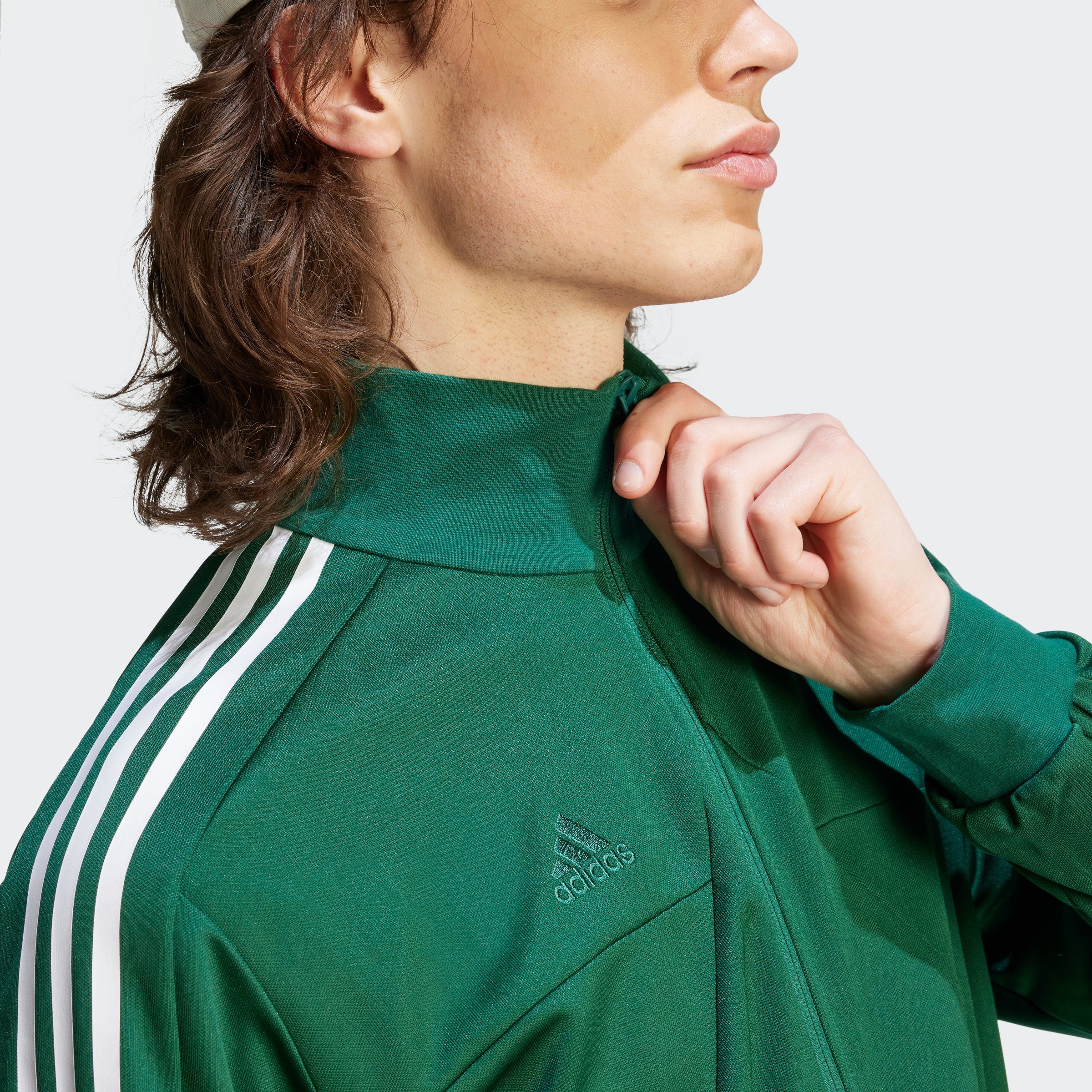 adidas Sportswear Green Collegiate Outdoorjacke TIRO TRAININGSJACKE WORDMARK