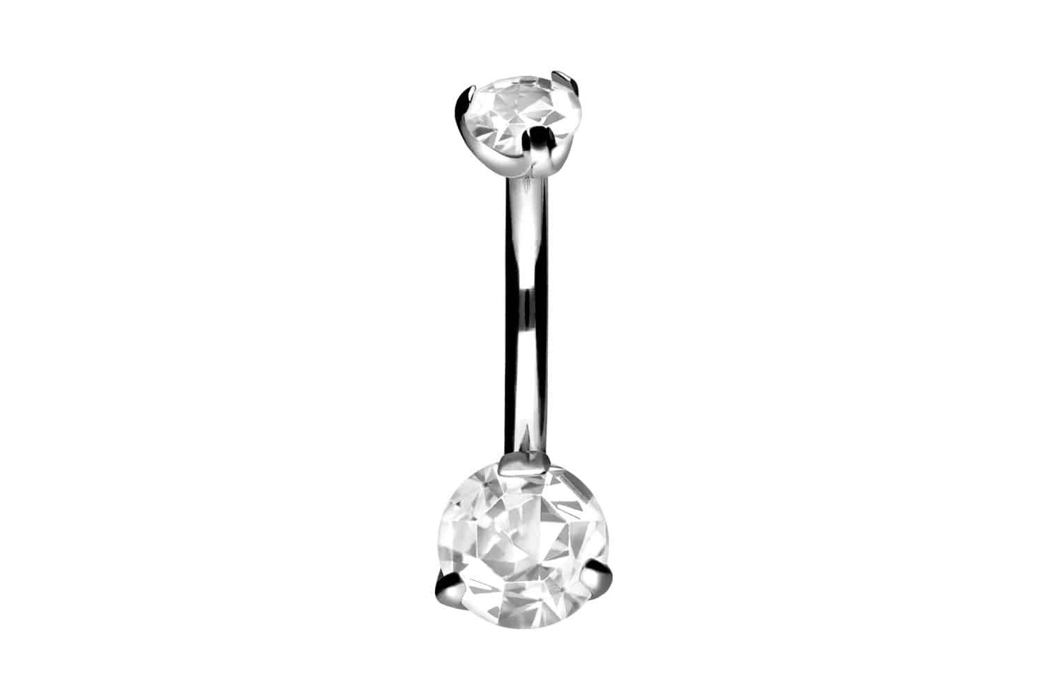 PIERCINGLINE Bauchnabelpiercing Titan Mini Bananabell mit günstig online kaufen