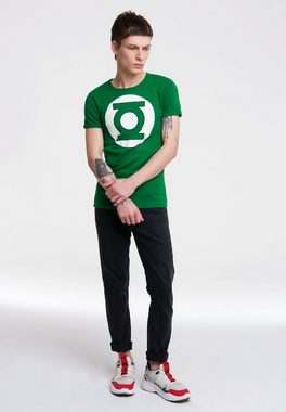 LOGOSHIRT T-Shirt DC - Green Lantern Logo mit Green-Lantern-Logo