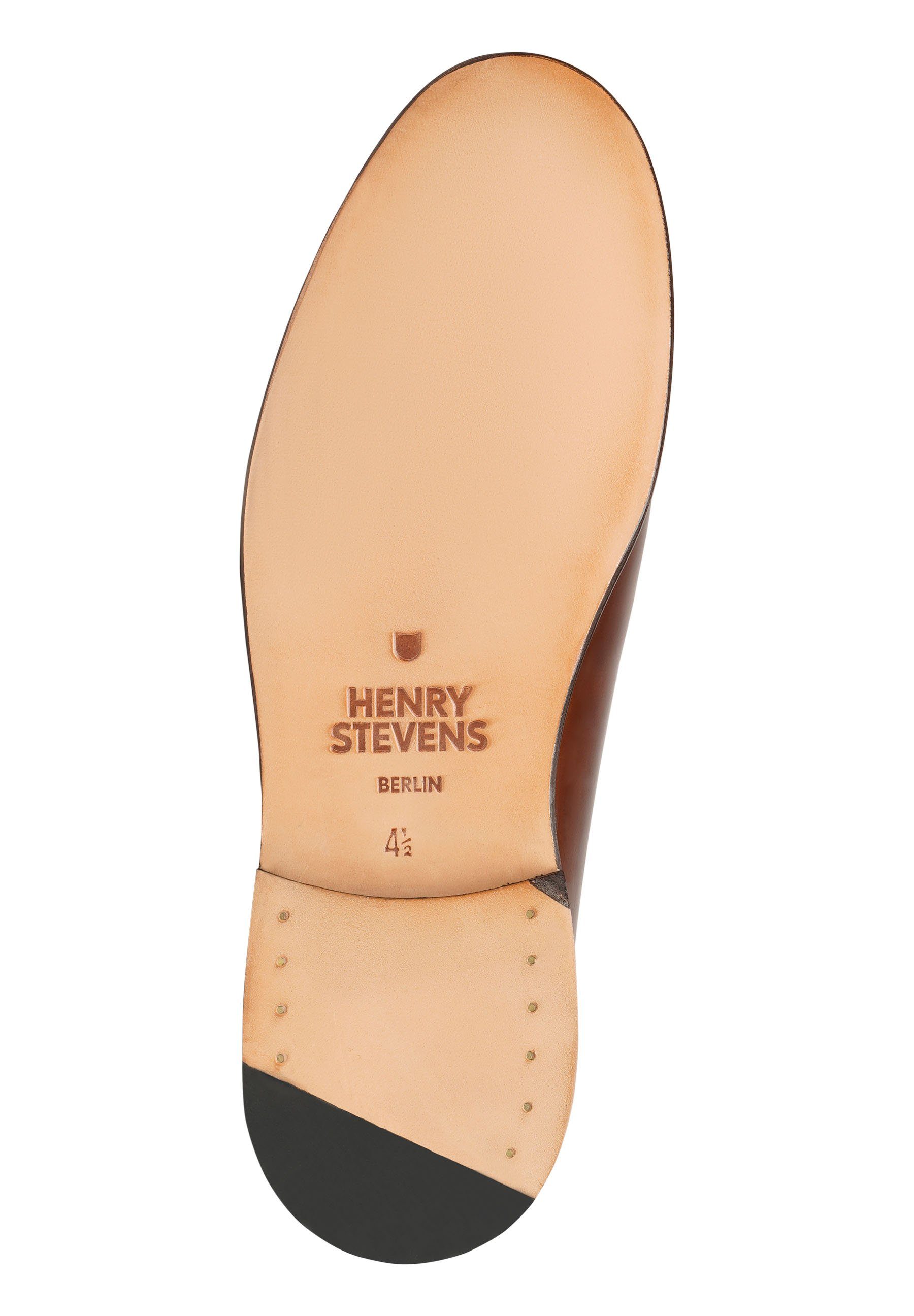 Henry Stevens Ella PB Businessschuh Schnürschuhe Damen Leder Schnürschuh handgefertigt, Halbschuhe