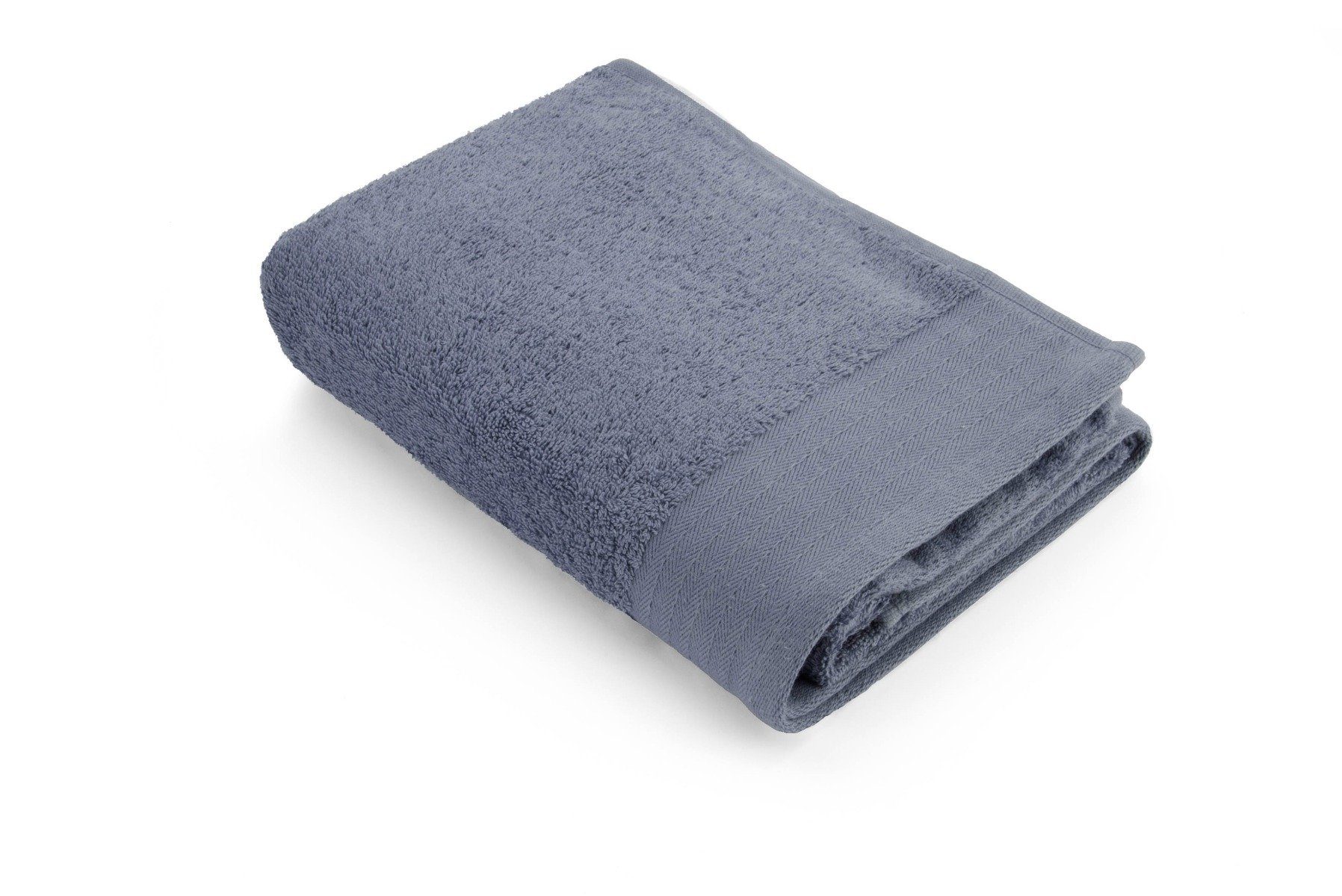 Walra Handtuch Badetuch Soft Cotton Indigo - 60x110 cm, Baumwolle (1-St)