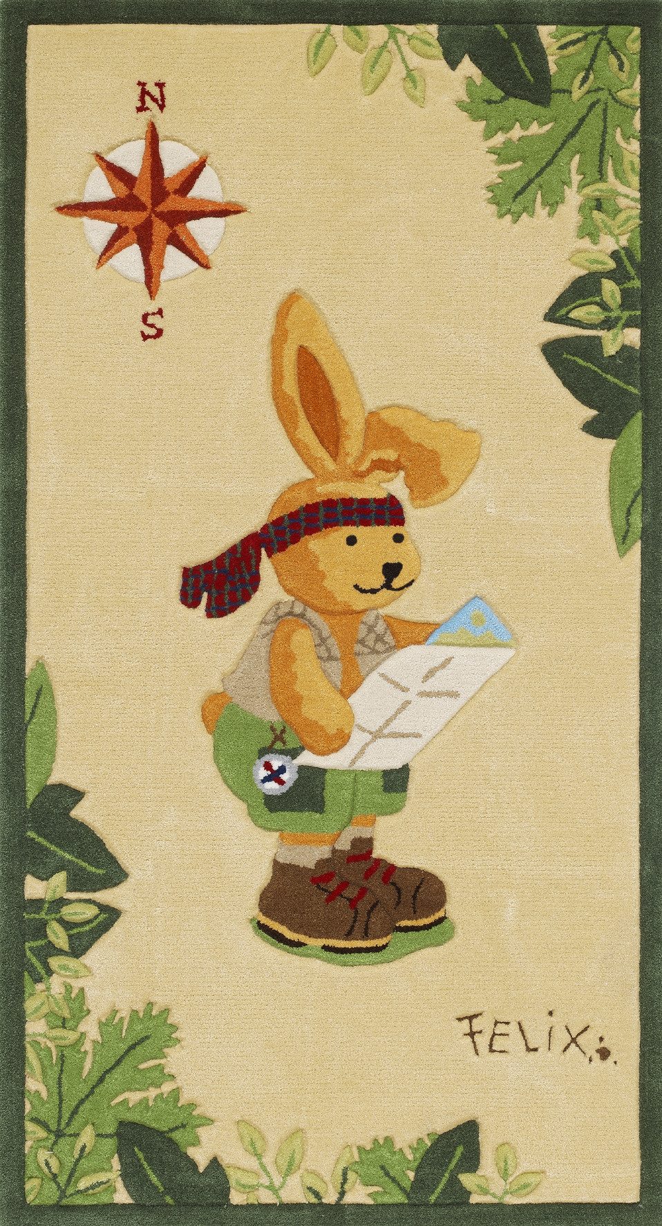 Felix Kinderteppich Felix der Hase