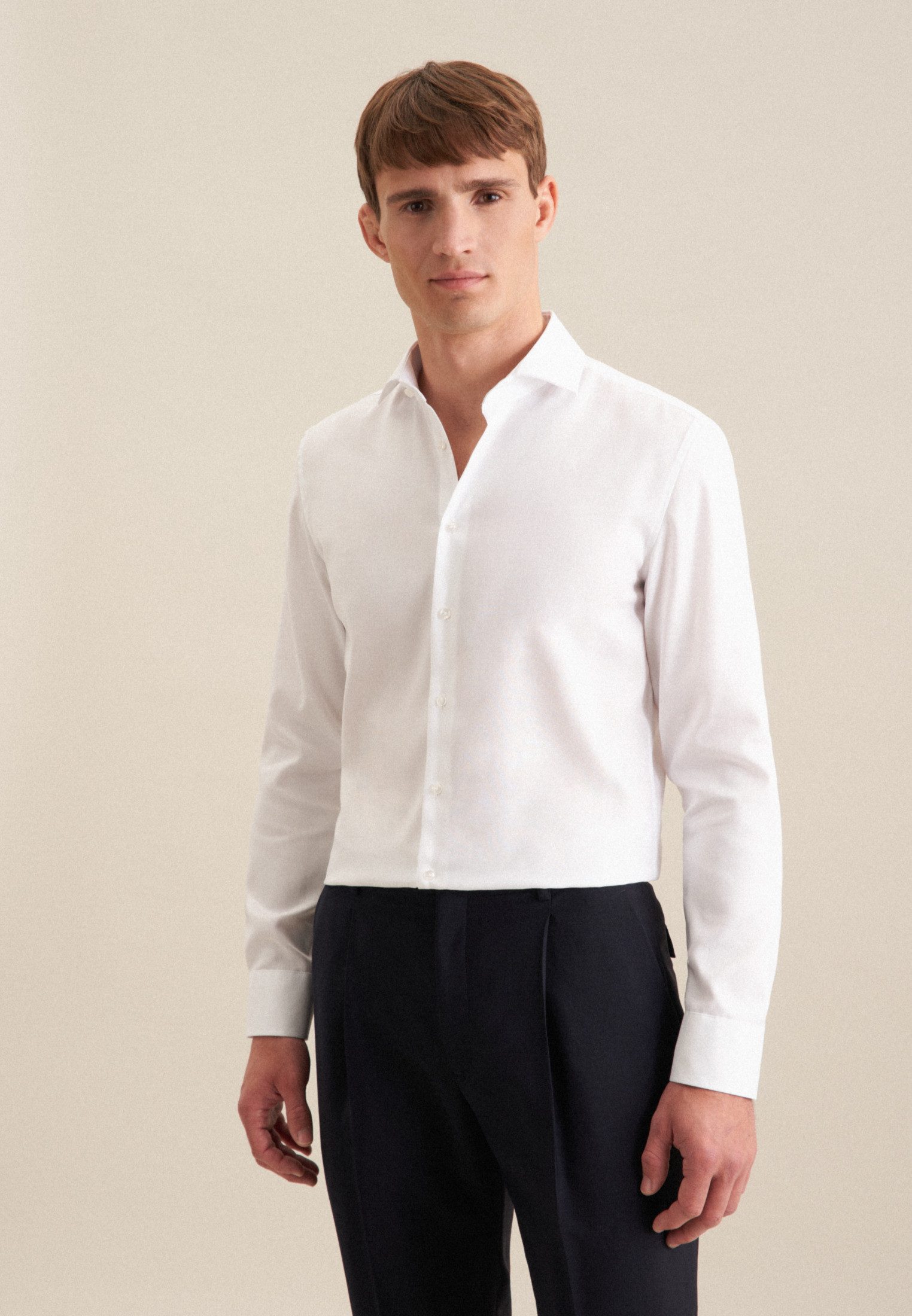 Businesshemd Schwarze Rose