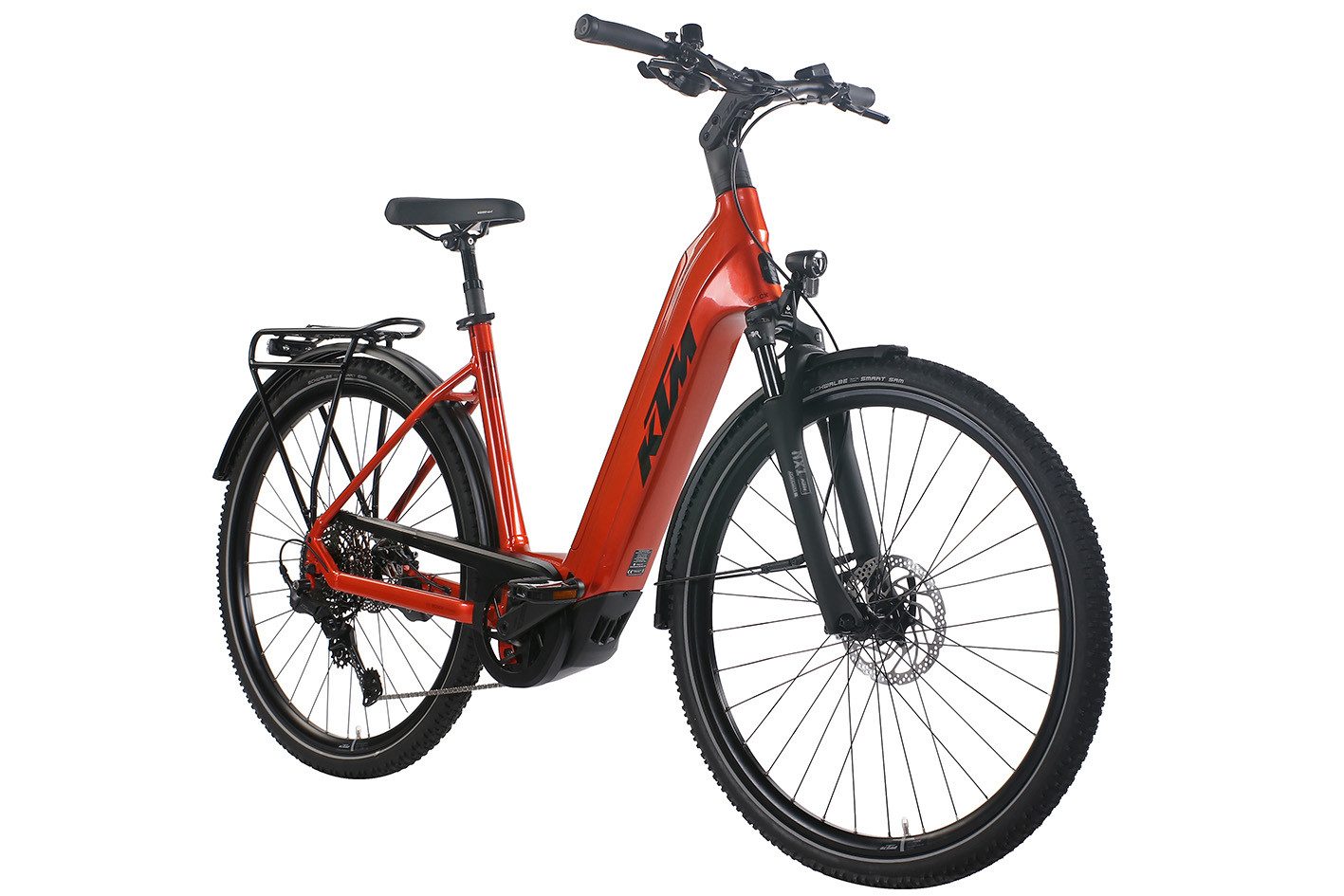 KTM E-Bike KTM Macina Tour CX 830 800 Wh Damen orange 2025, 10 Gang Shimano CUES U6000-11/10 LG shadow+, Kettenschaltung, Bosch Performance Line CX GEN5 smart System, 800 Wh